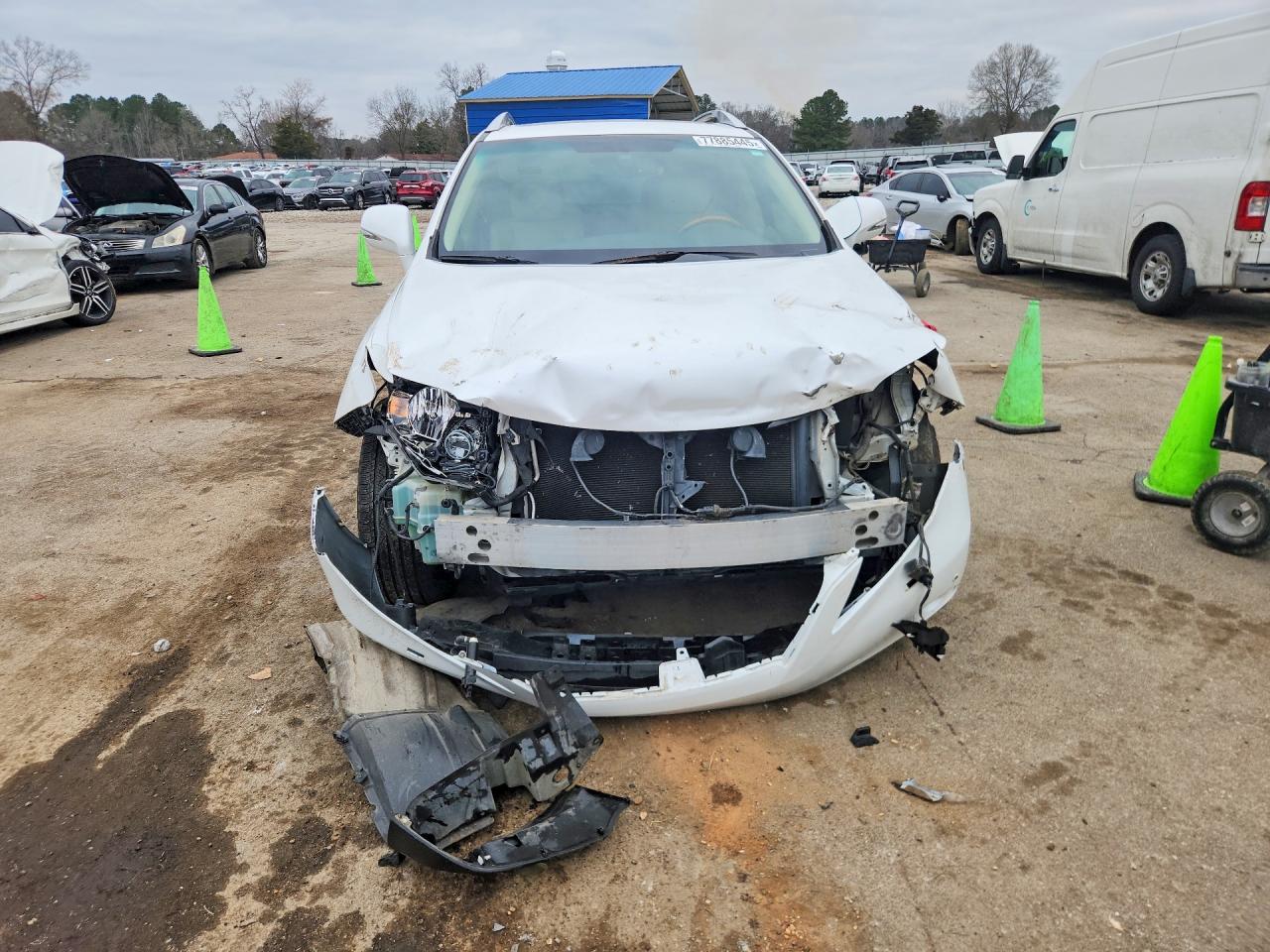2011 Lexus Rx 350 White vin: JTJZK1BA8B2002824