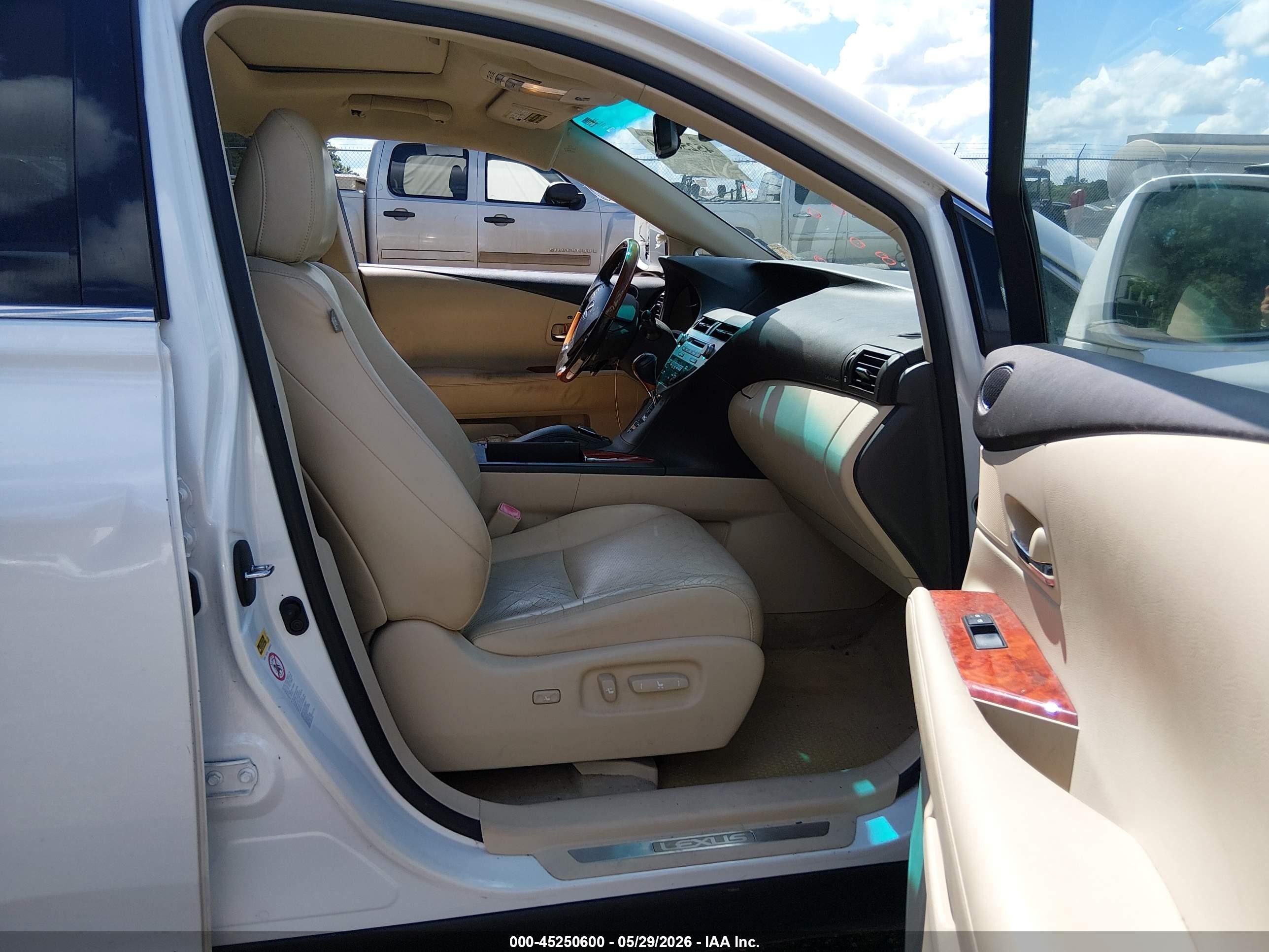 2012 Lexus Rx 350 White vin: JTJZK1BA8C2005871