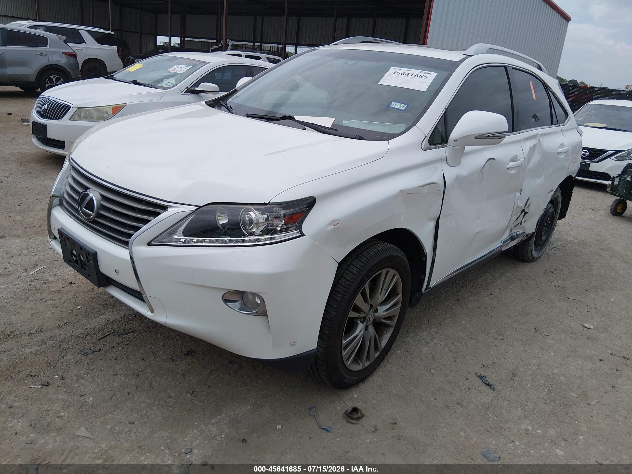 2014 Lexus Rx 350   White vin: JTJZK1BA8E2010314