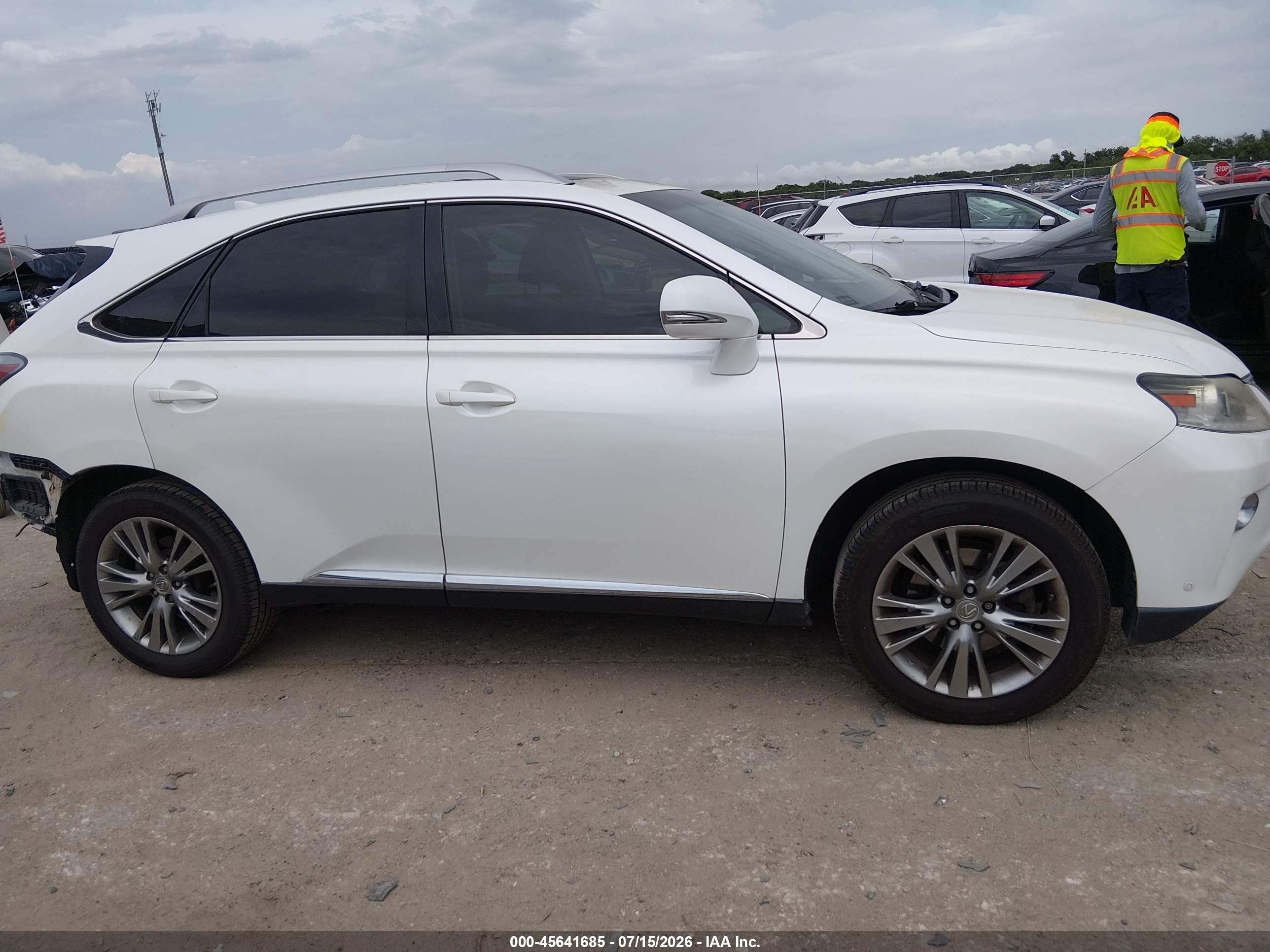 2014 Lexus Rx 350   White vin: JTJZK1BA8E2010314