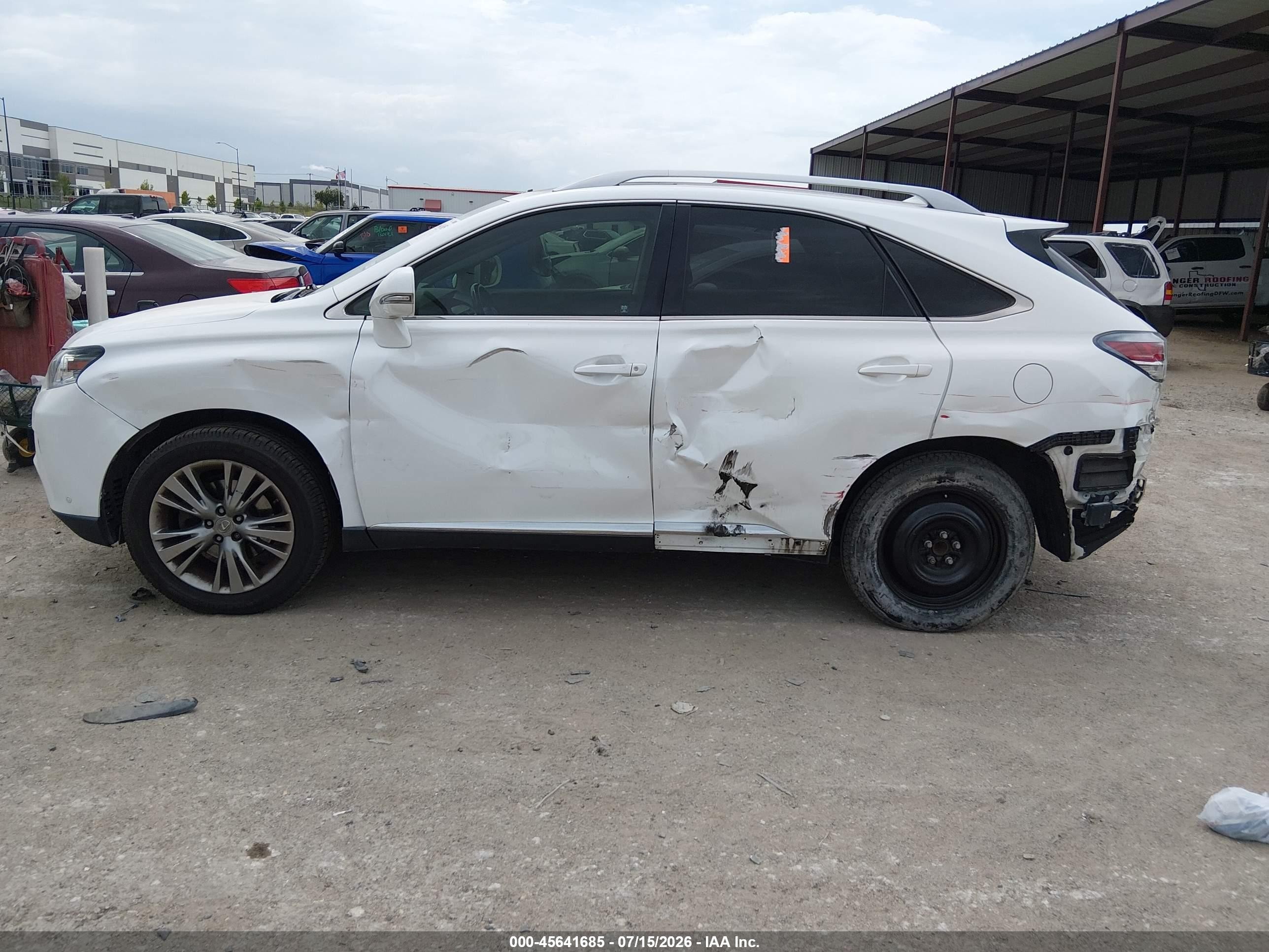 2014 Lexus Rx 350   White vin: JTJZK1BA8E2010314