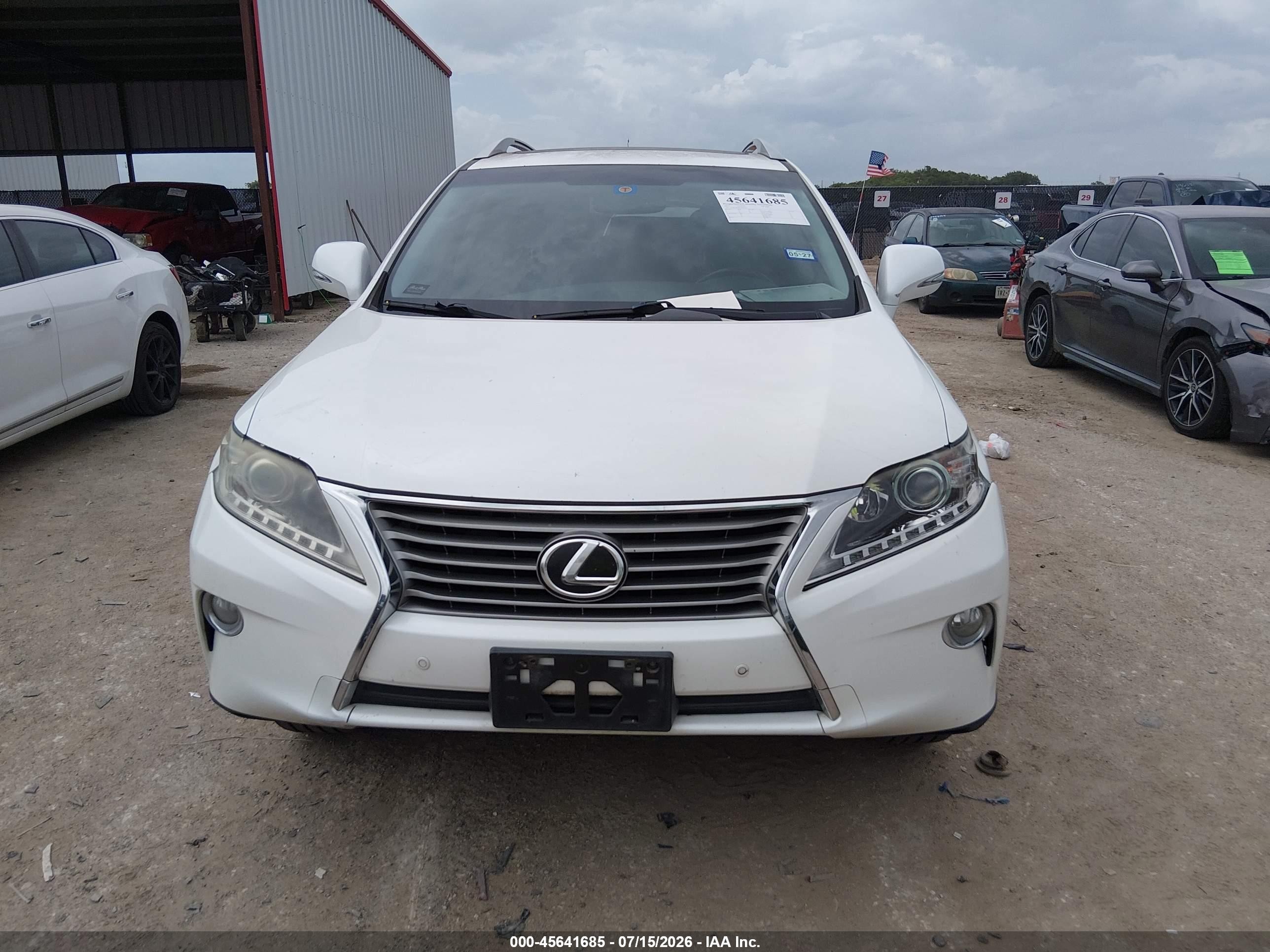 2014 Lexus Rx 350   White vin: JTJZK1BA8E2010314