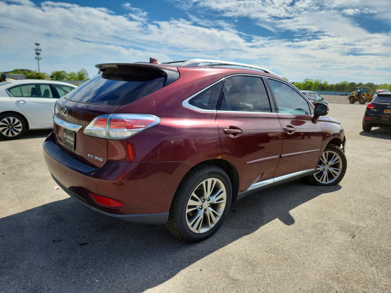 2014 Lexus Rx 350 Burgundy vin: JTJZK1BA8E2418389