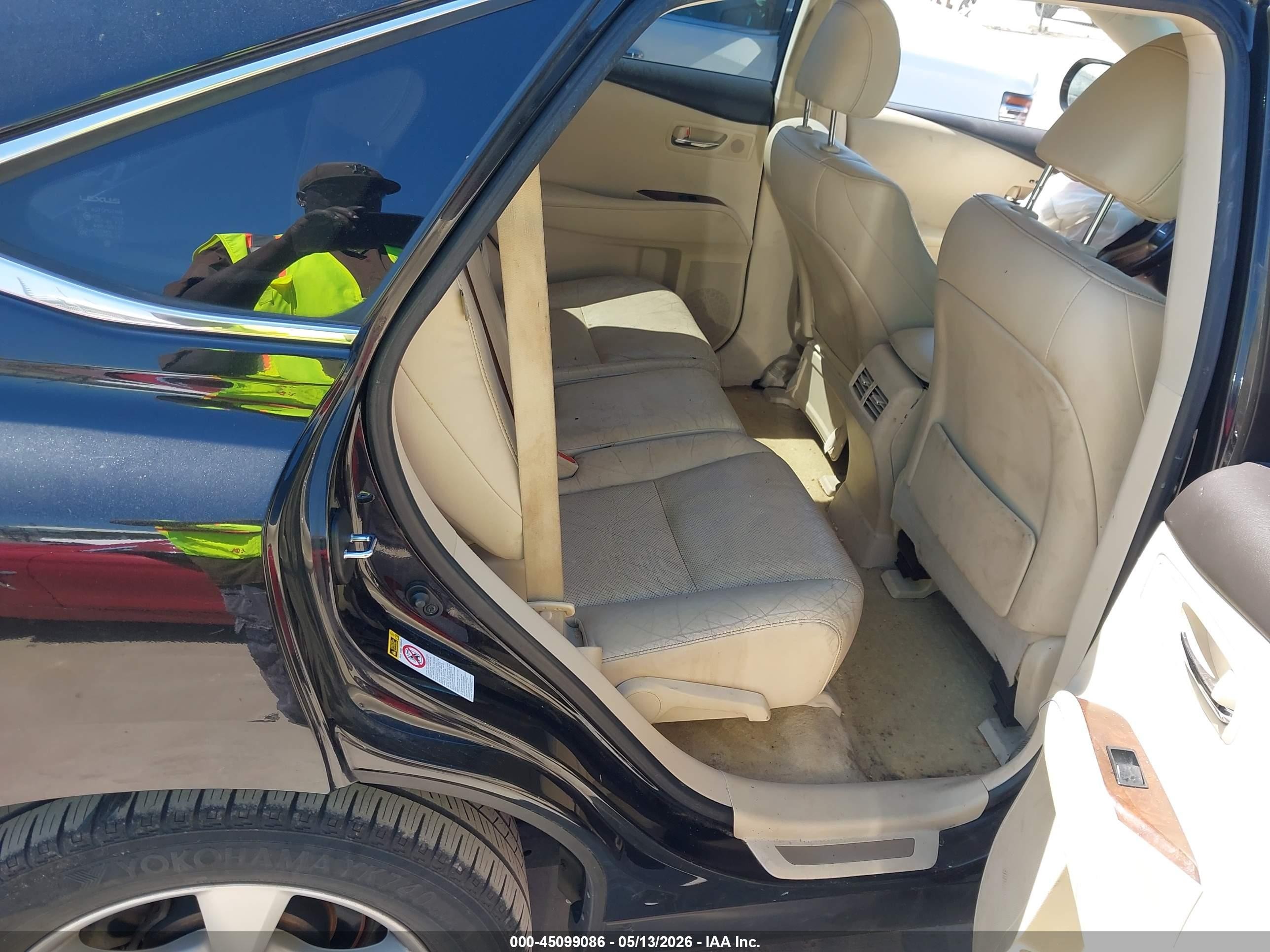 2015 Lexus Rx 350   Black vin: JTJZK1BA8F2421309