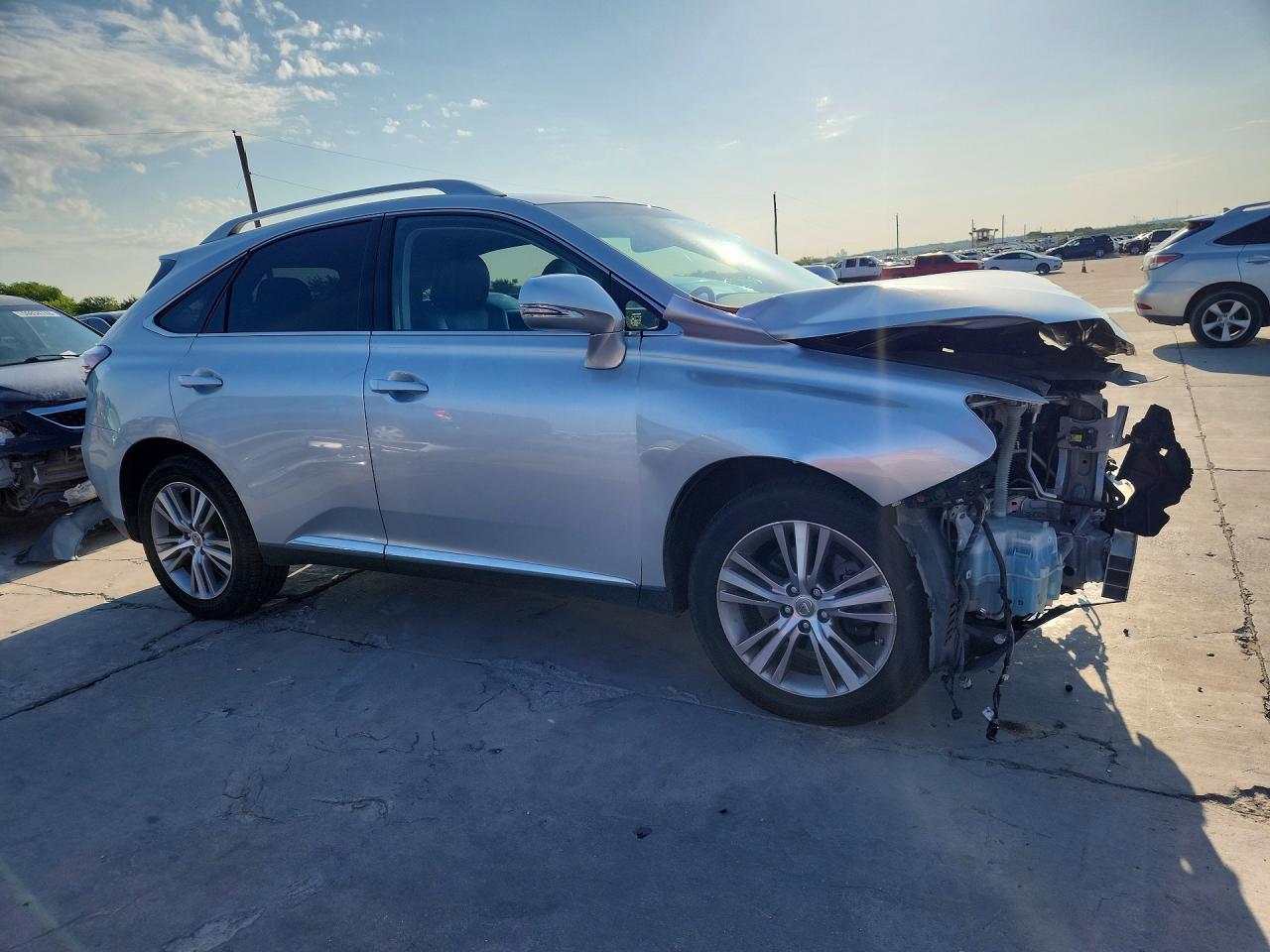 2015 Lexus Rx 350 Silver vin: JTJZK1BA8F2426364