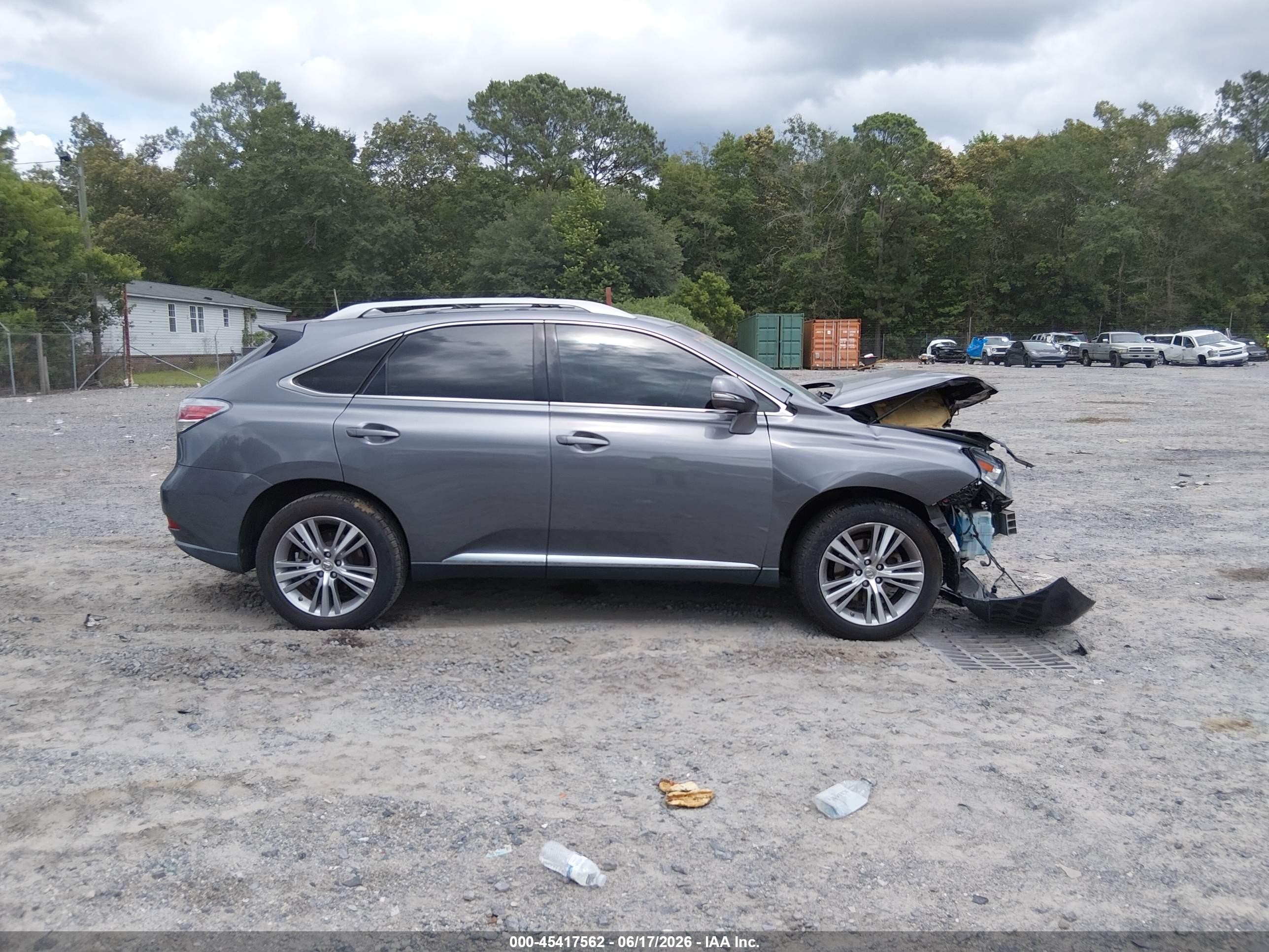 2015 Lexus Rx 350 Gray vin: JTJZK1BA8F2426476