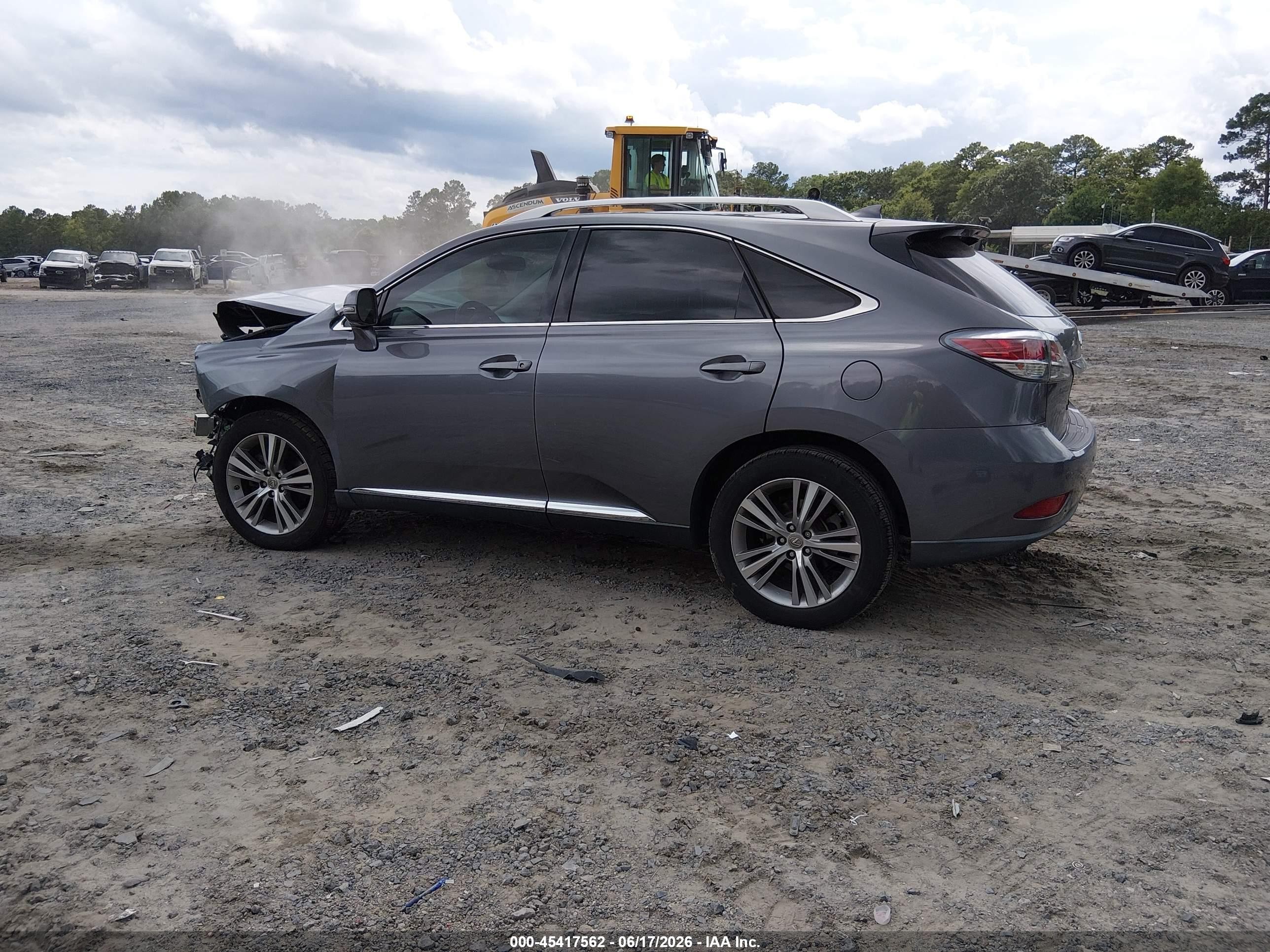2015 Lexus Rx 350 Gray vin: JTJZK1BA8F2426476