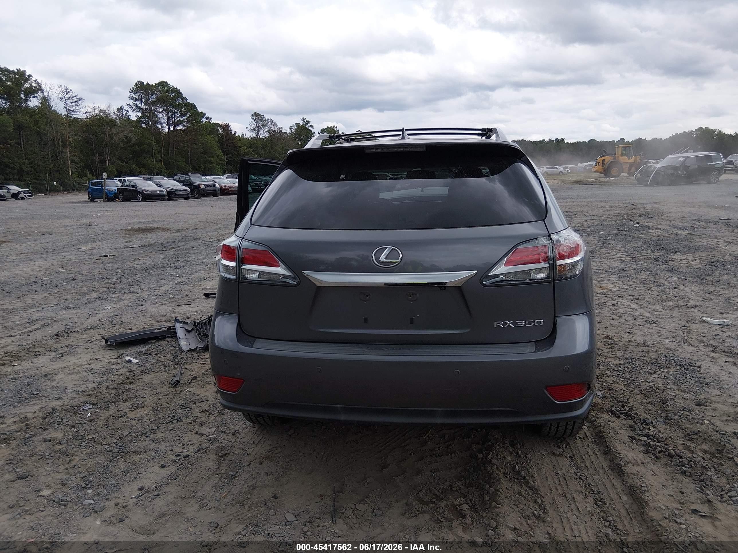2015 Lexus Rx 350 Gray vin: JTJZK1BA8F2426476