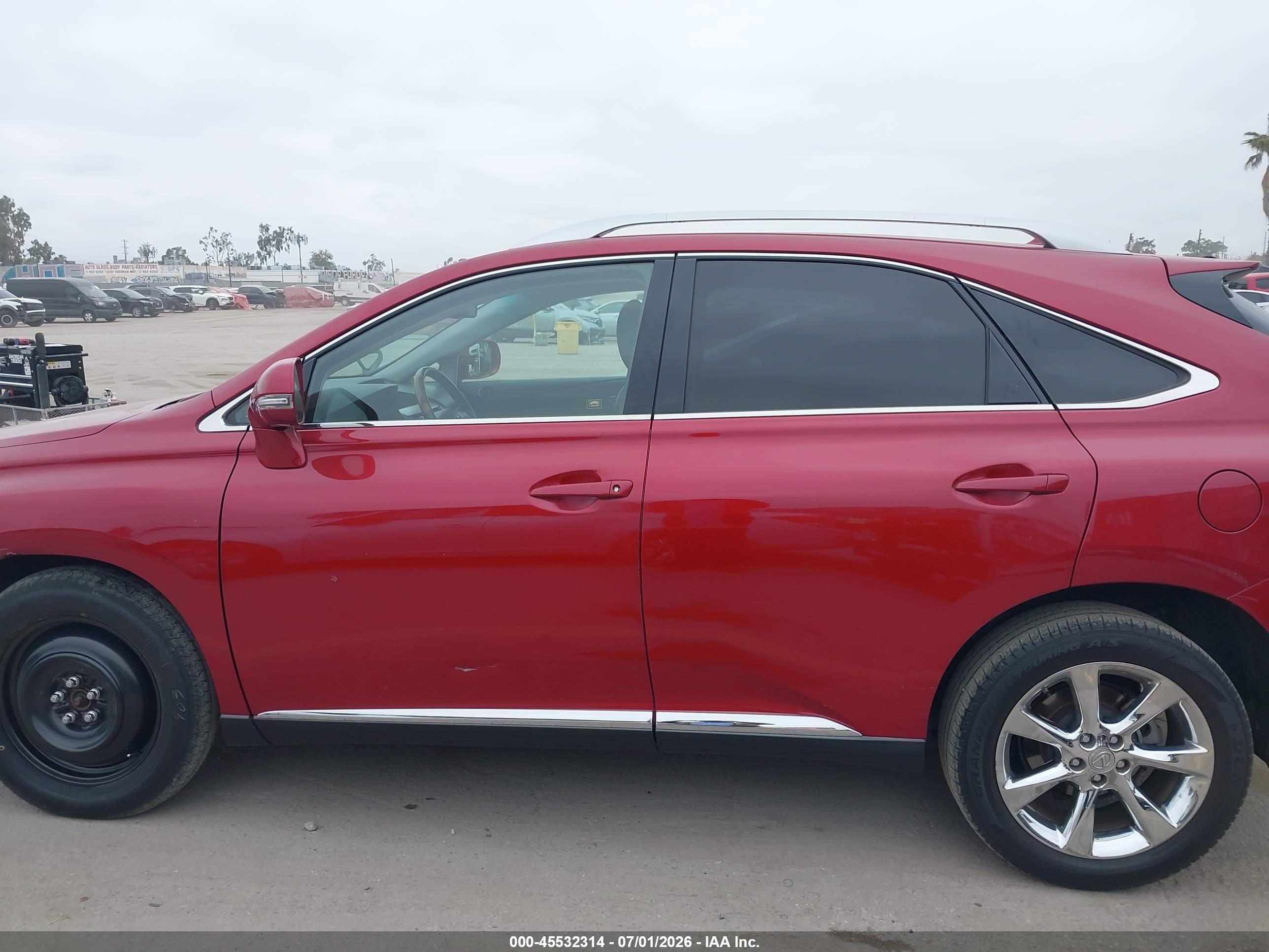 2010 Lexus Rx 350 Red vin: JTJZK1BA9A2409470