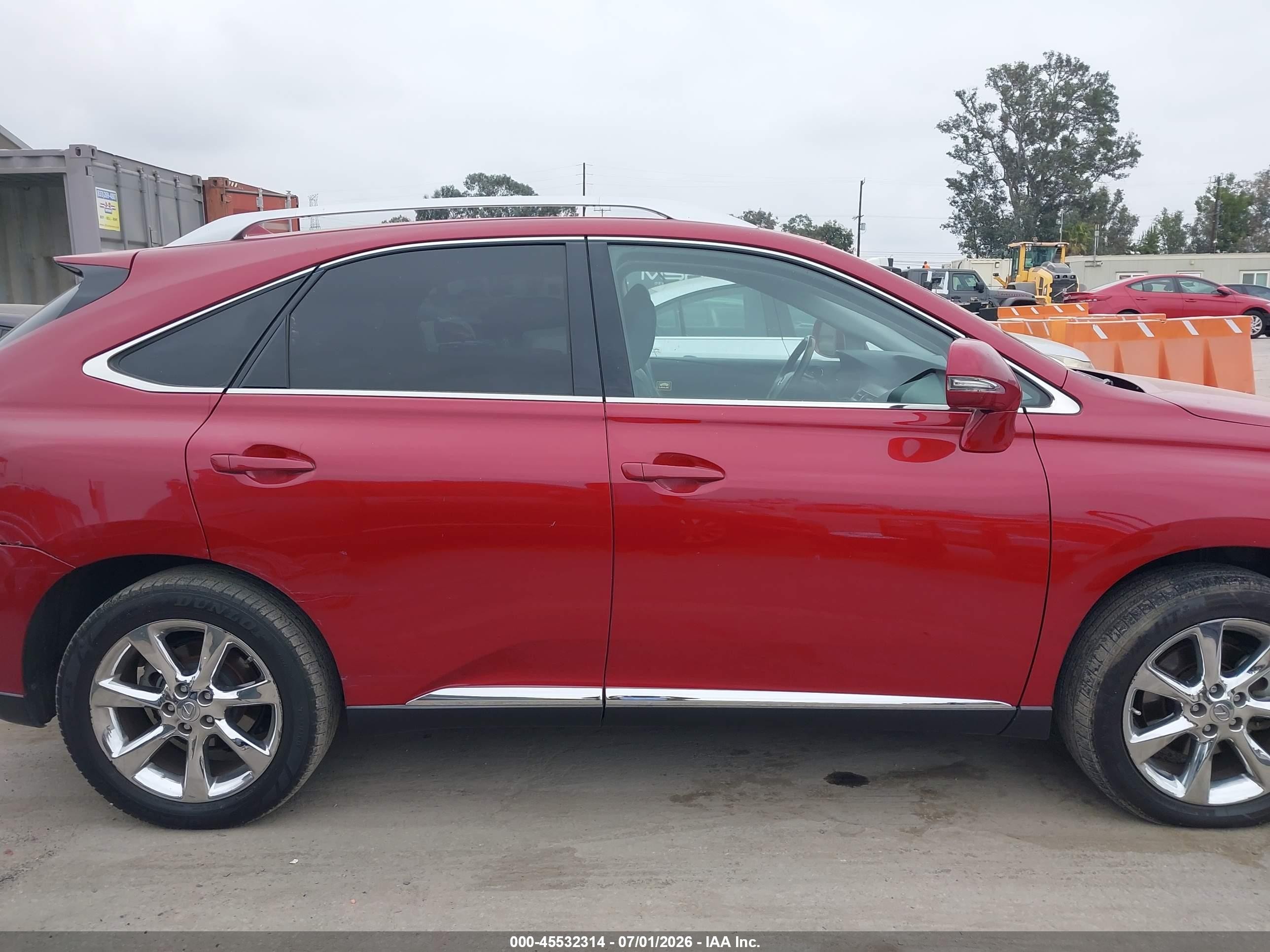 2010 Lexus Rx 350 Red vin: JTJZK1BA9A2409470