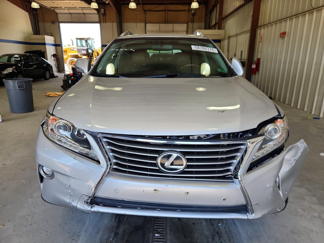 2013 Lexus Rx 350 Silver vin: JTJZK1BA9D2006657