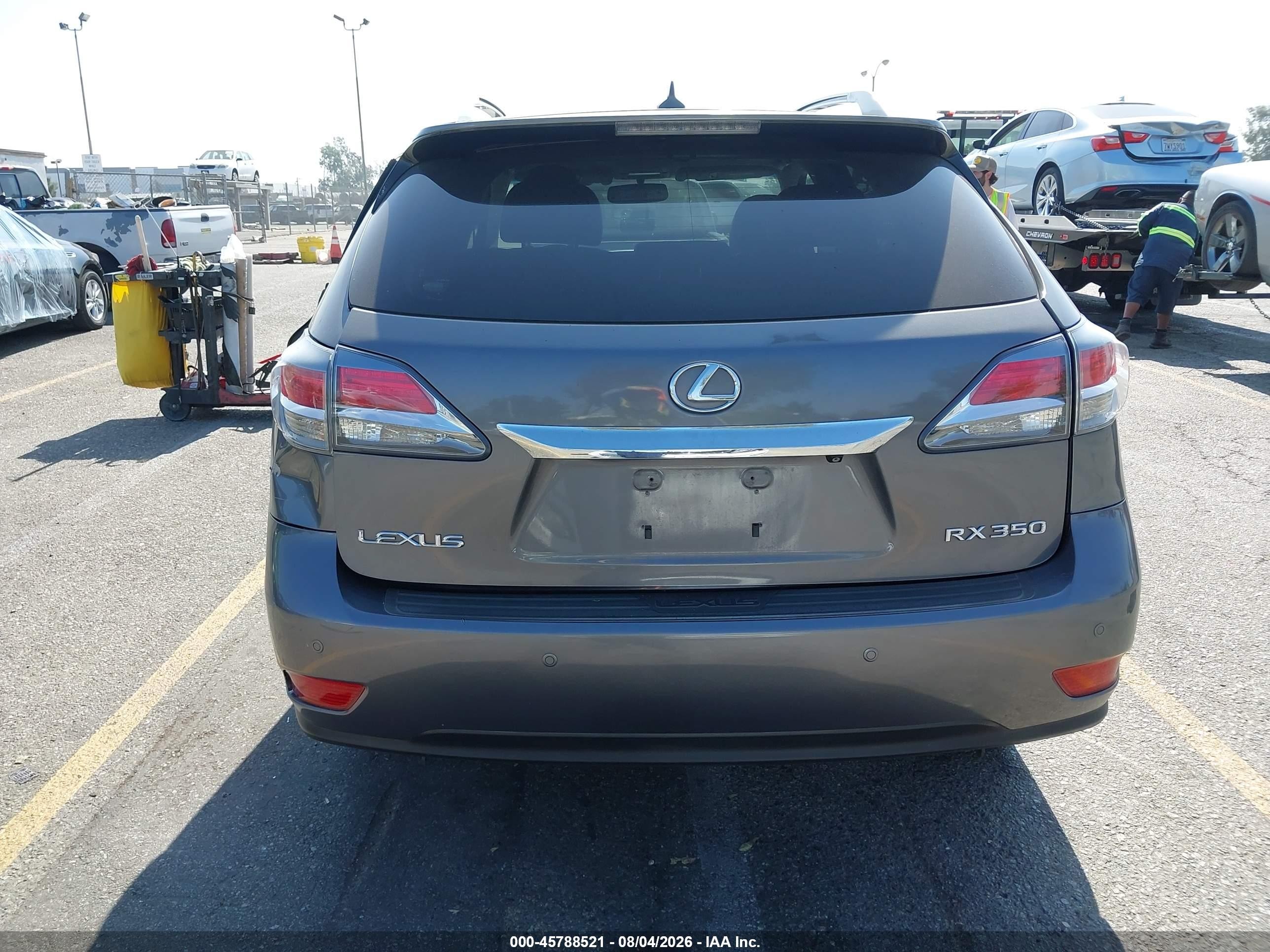 2013 Lexus Rx 350   Gray vin: JTJZK1BA9D2415418