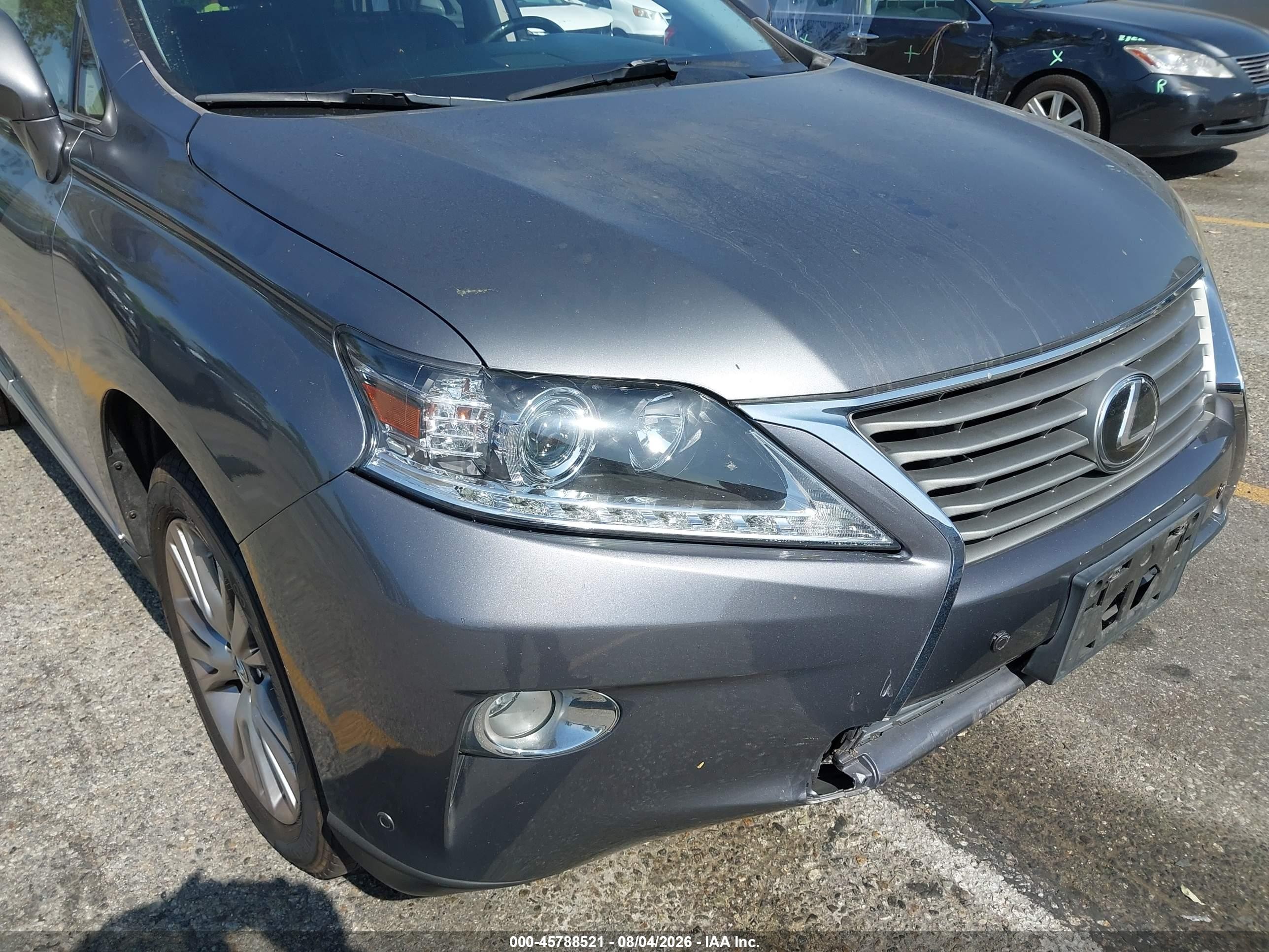 2013 Lexus Rx 350   Gray vin: JTJZK1BA9D2415418