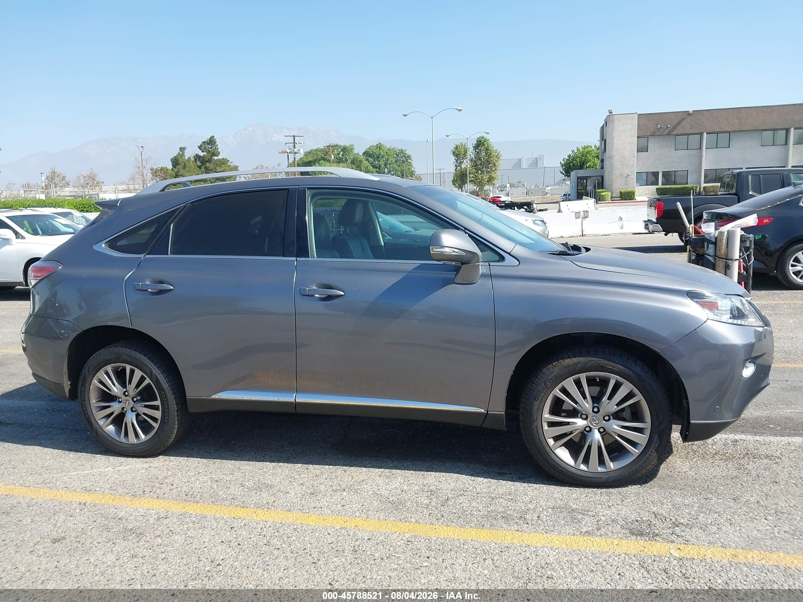 2013 Lexus Rx 350   Gray vin: JTJZK1BA9D2415418