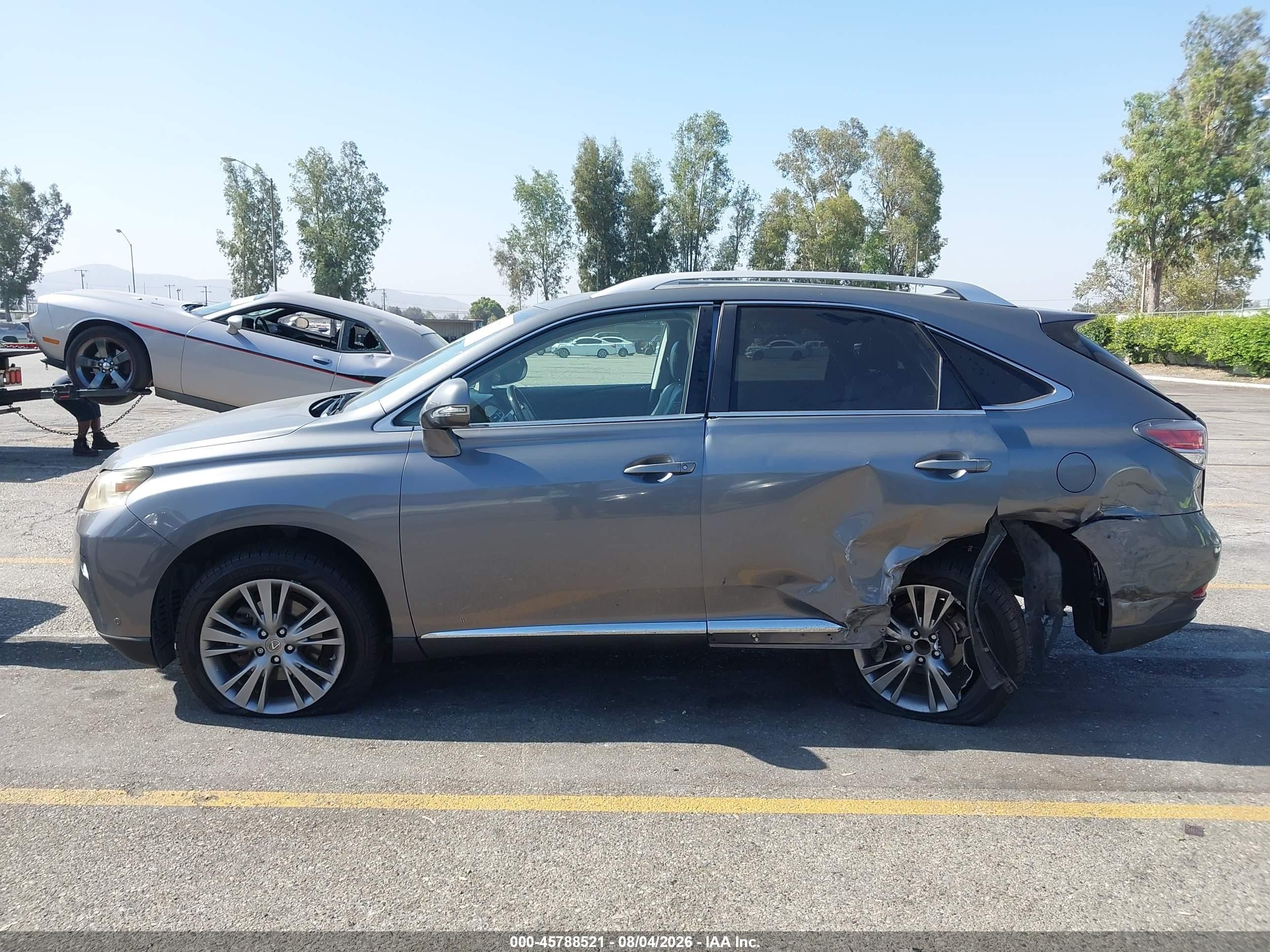 2013 Lexus Rx 350   Gray vin: JTJZK1BA9D2415418