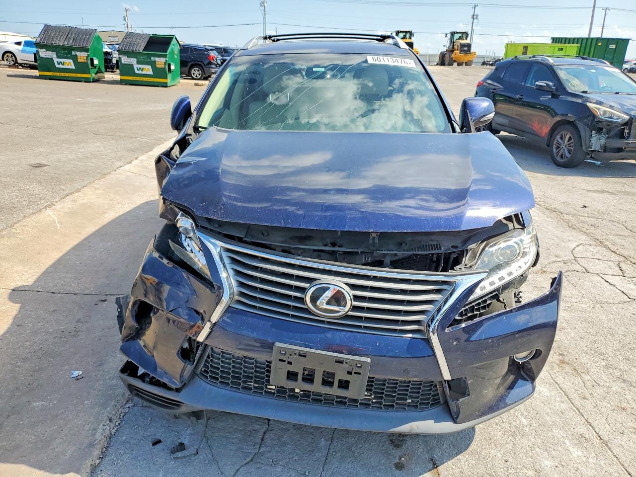 2014 Lexus Rx 350 Синий vin: JTJZK1BA9E2012427