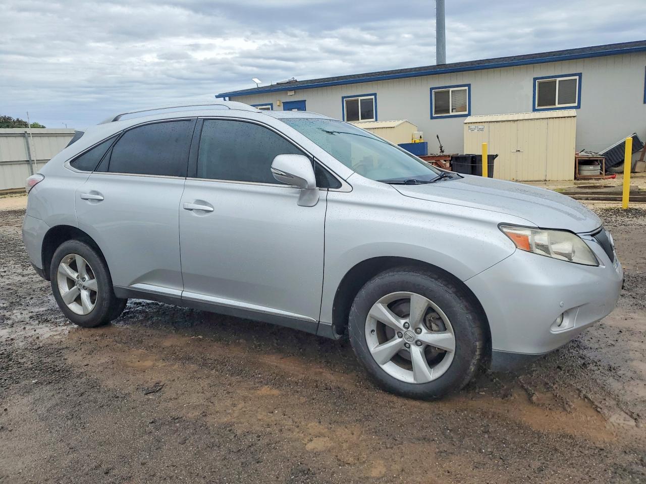 2010 Lexus Rx 350 Silver vin: JTJZK1BAXA2001138