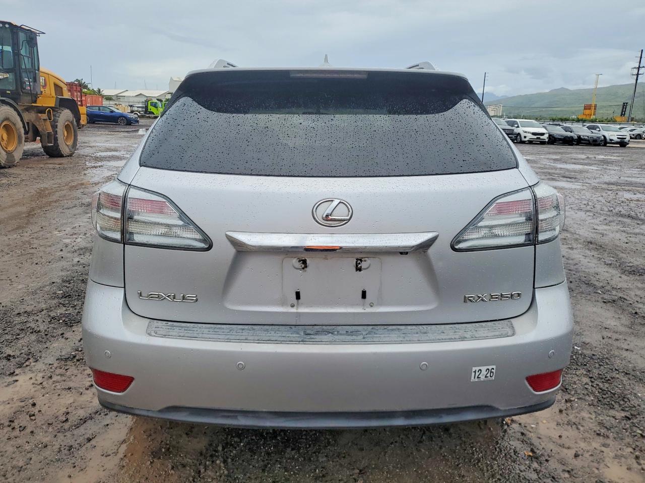 2010 Lexus Rx 350 Silver vin: JTJZK1BAXA2001138