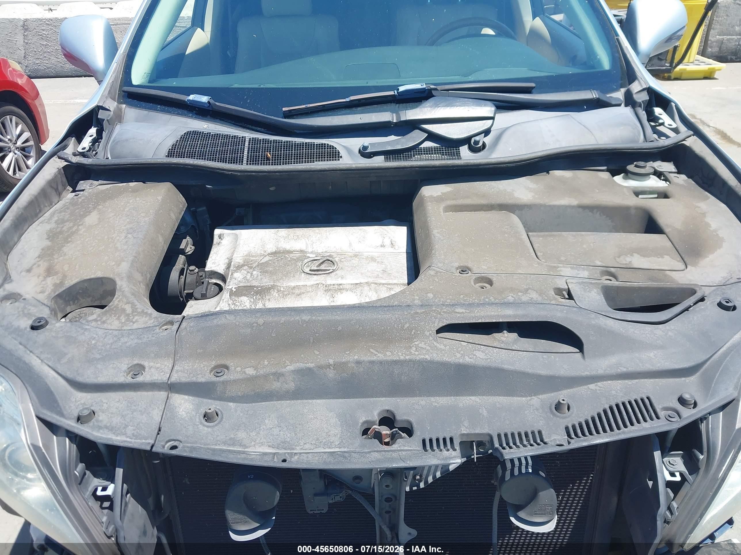 2010 Lexus Rx 350   Light Blue vin: JTJZK1BAXA2406402