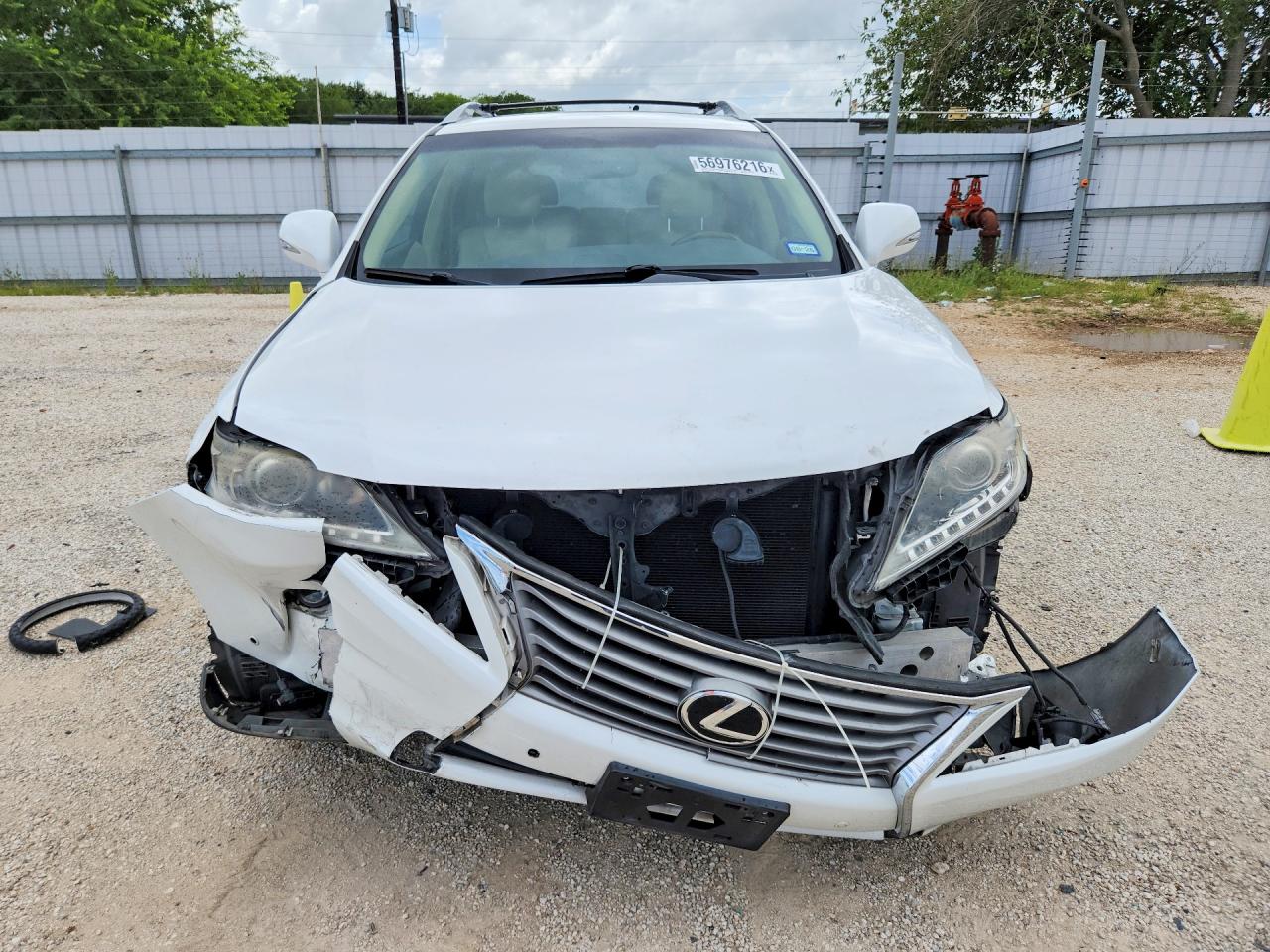 2013 Lexus Rx 350 Белый vin: JTJZK1BAXD2415315