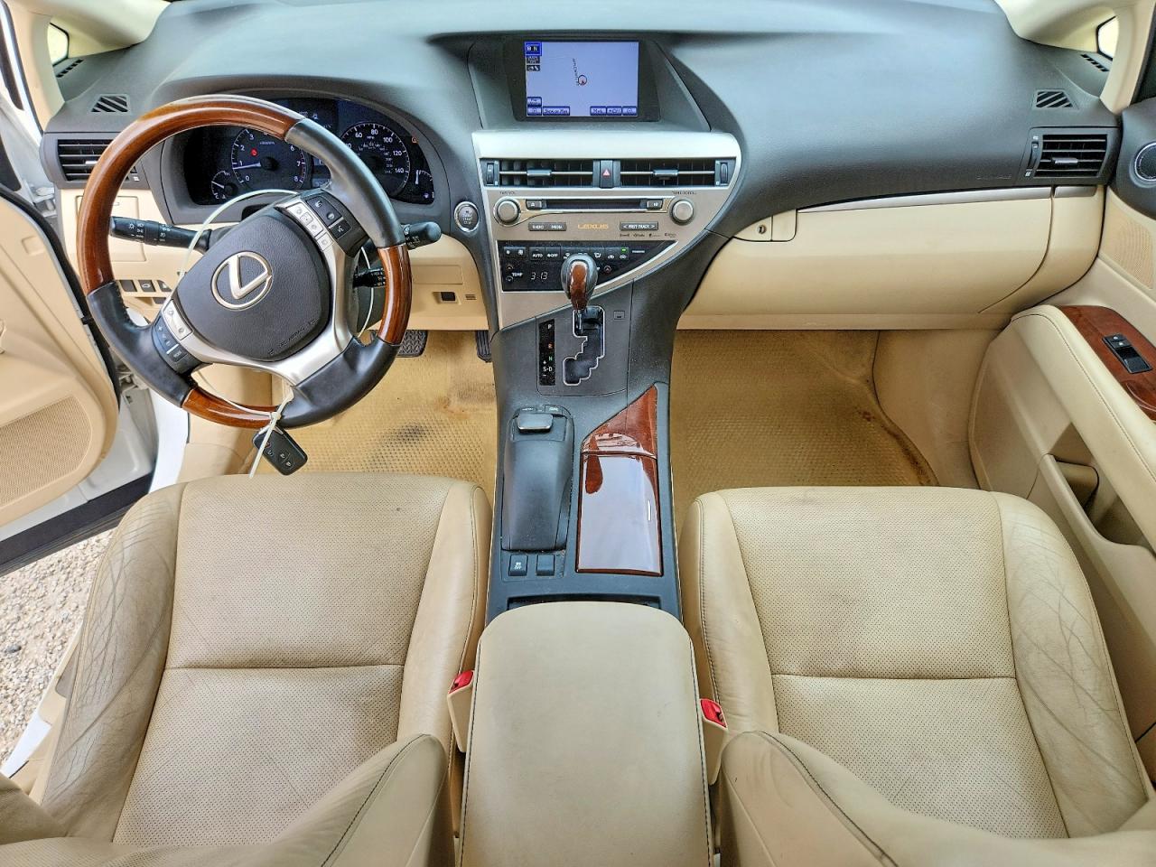 2013 Lexus Rx 350 Белый vin: JTJZK1BAXD2415315