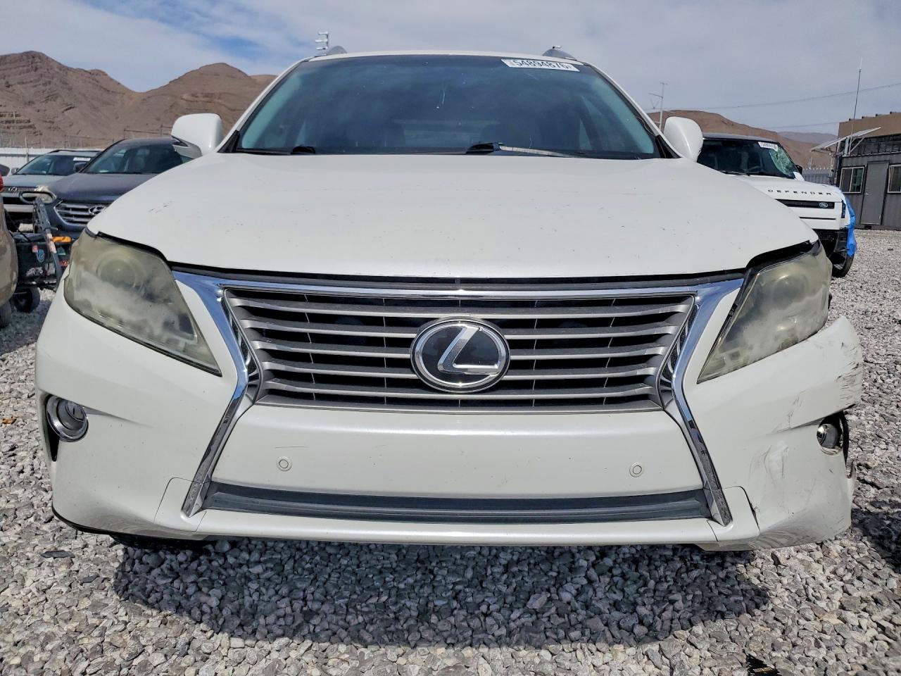 2013 Lexus Rx 350 White vin: JTJZK1BAXD2416805