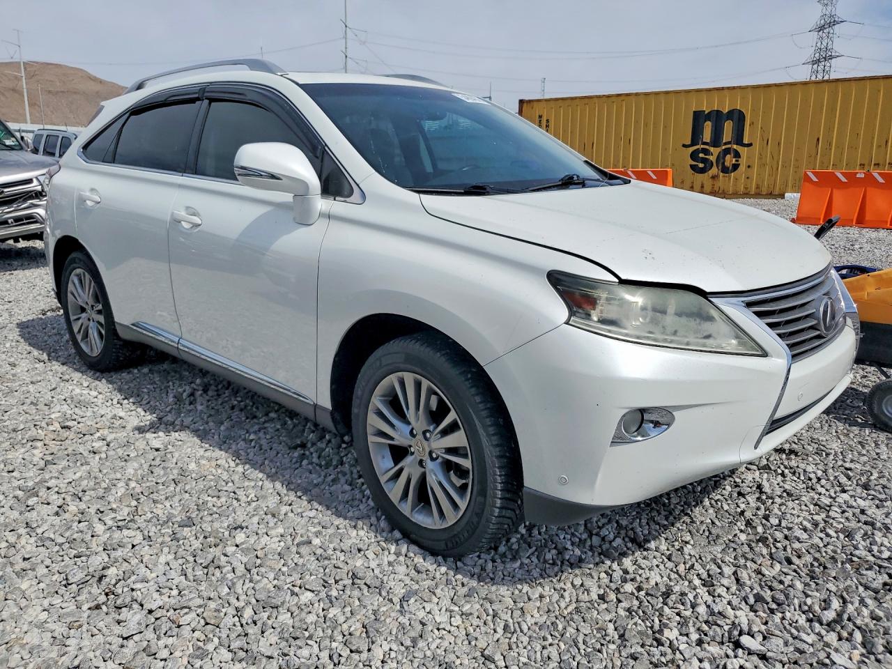2013 Lexus Rx 350 White vin: JTJZK1BAXD2416805