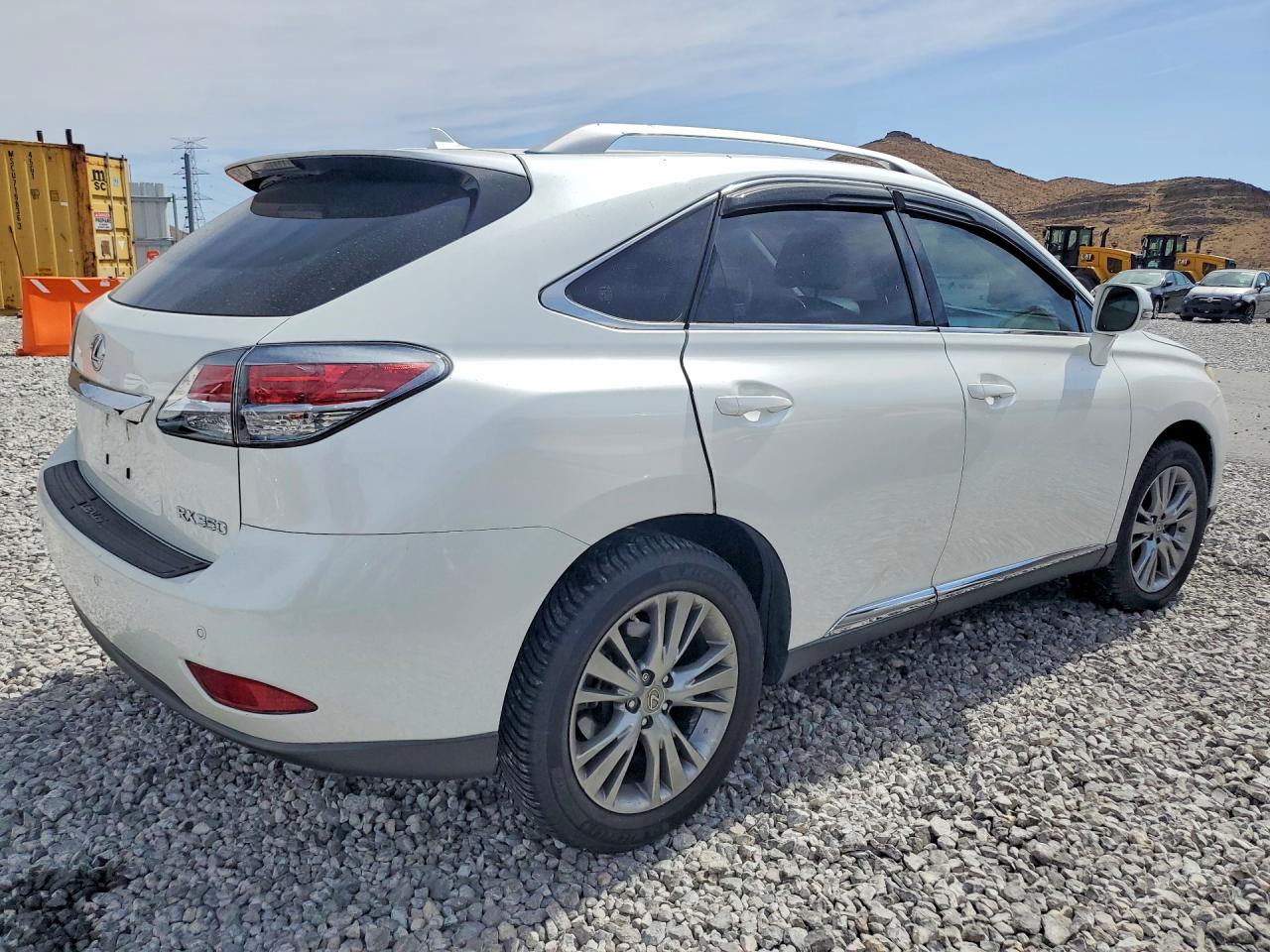 2013 Lexus Rx 350 White vin: JTJZK1BAXD2416805