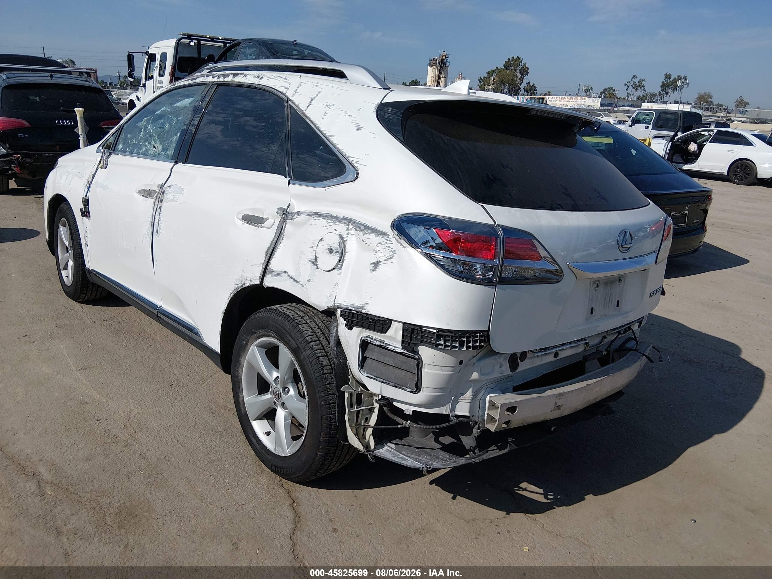 2014 Lexus Rx 350   White vin: JTJZK1BAXE2010704