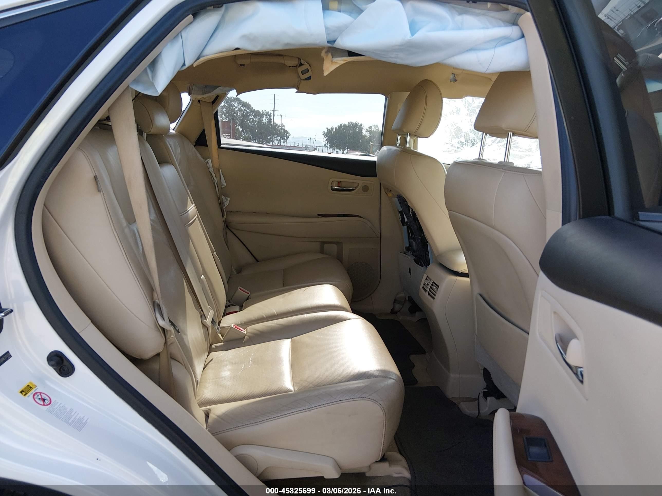 2014 Lexus Rx 350   White vin: JTJZK1BAXE2010704