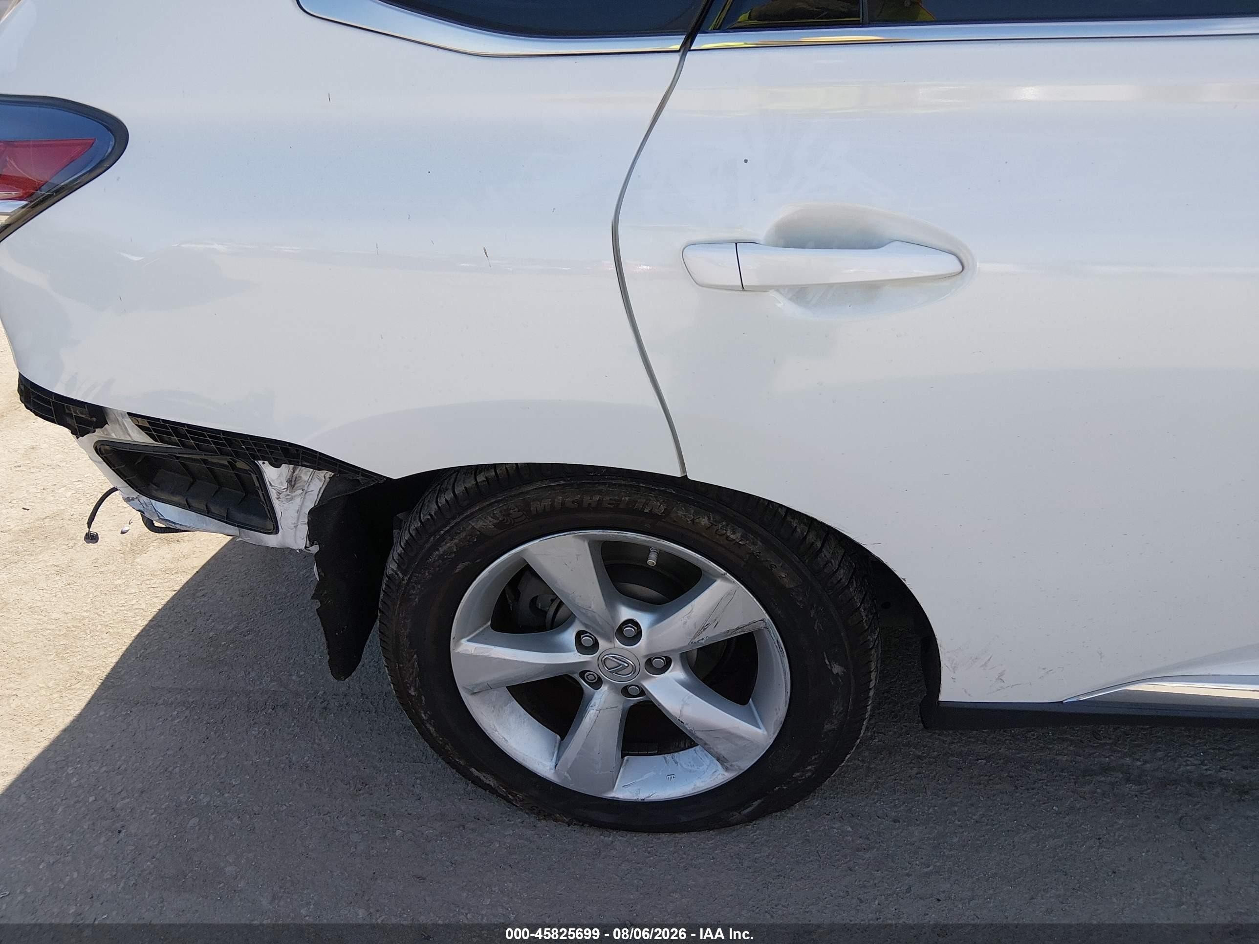 2014 Lexus Rx 350   White vin: JTJZK1BAXE2010704