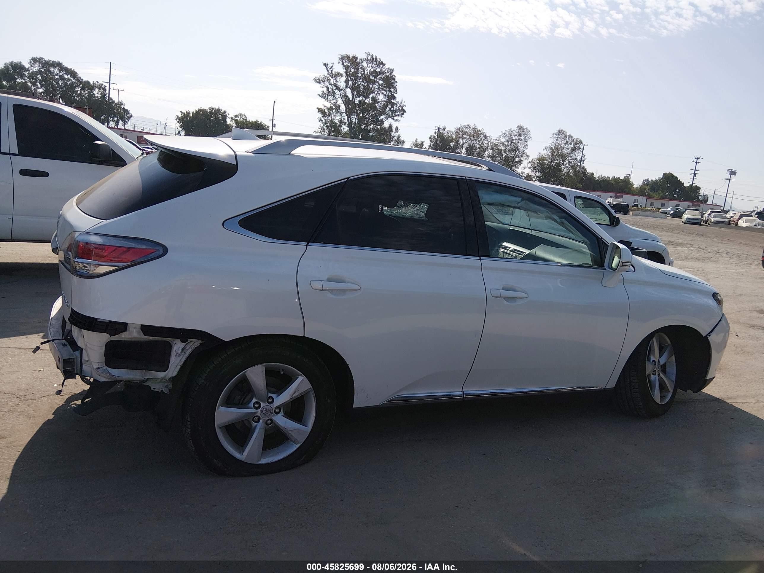 2014 Lexus Rx 350   White vin: JTJZK1BAXE2010704