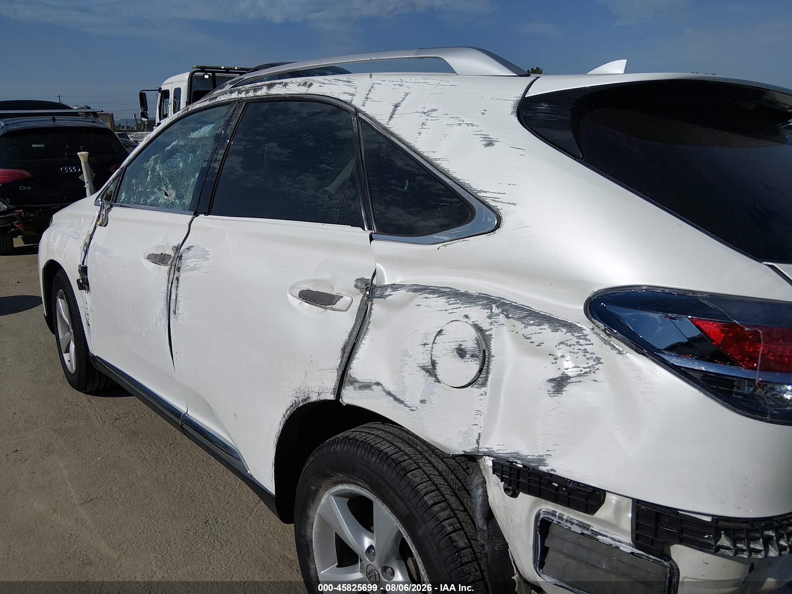 2014 Lexus Rx 350   White vin: JTJZK1BAXE2010704