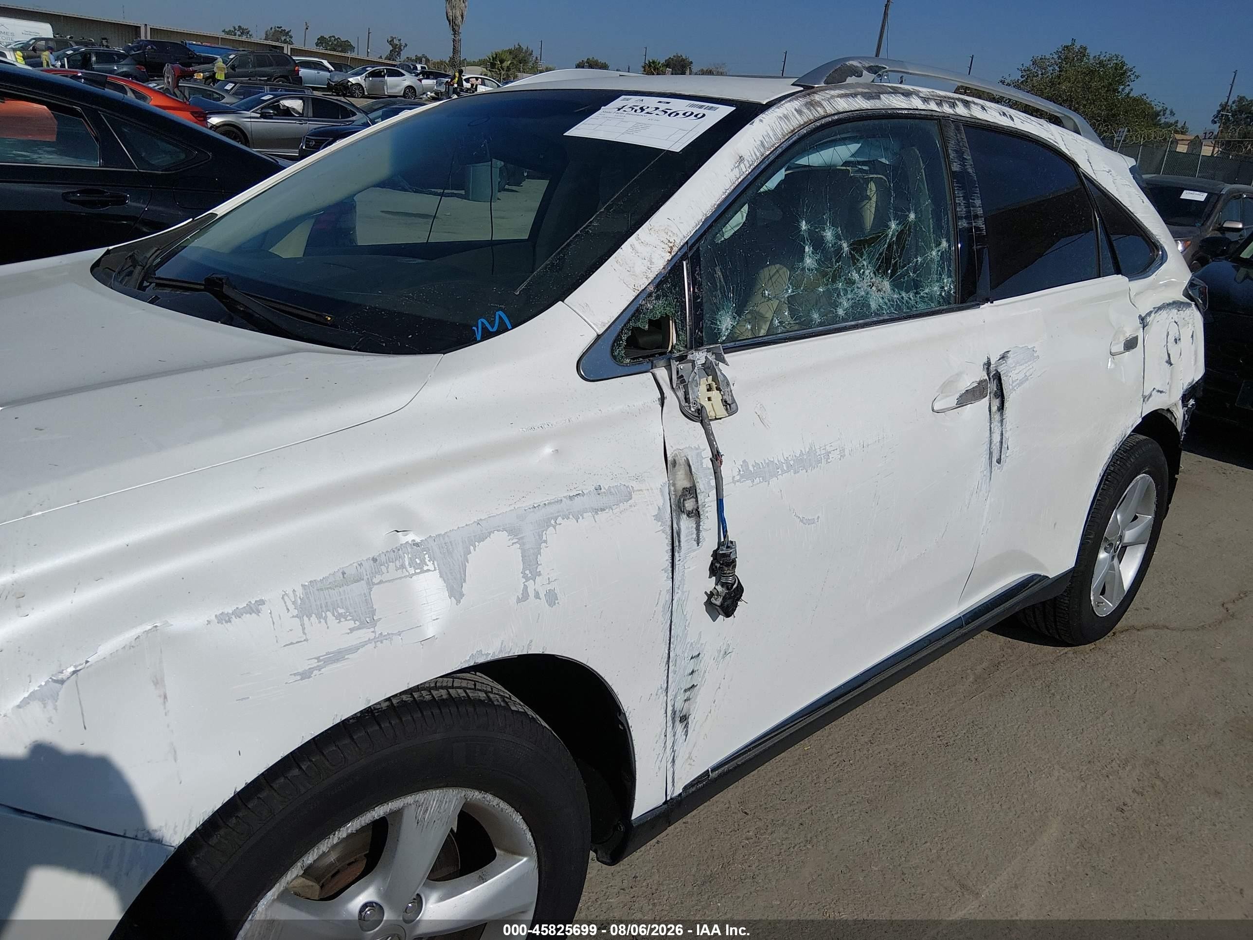 2014 Lexus Rx 350   White vin: JTJZK1BAXE2010704