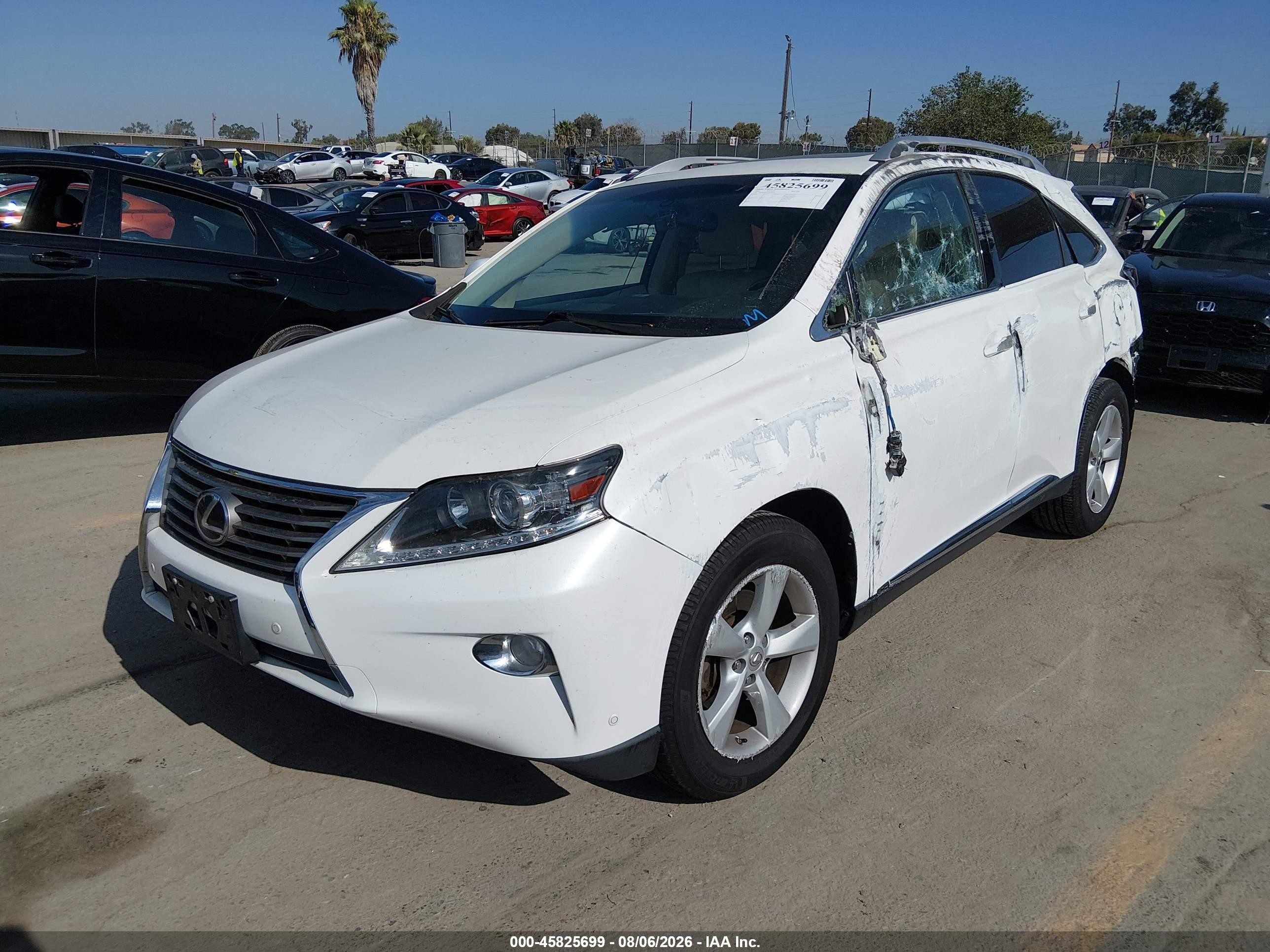 2014 Lexus Rx 350   White vin: JTJZK1BAXE2010704