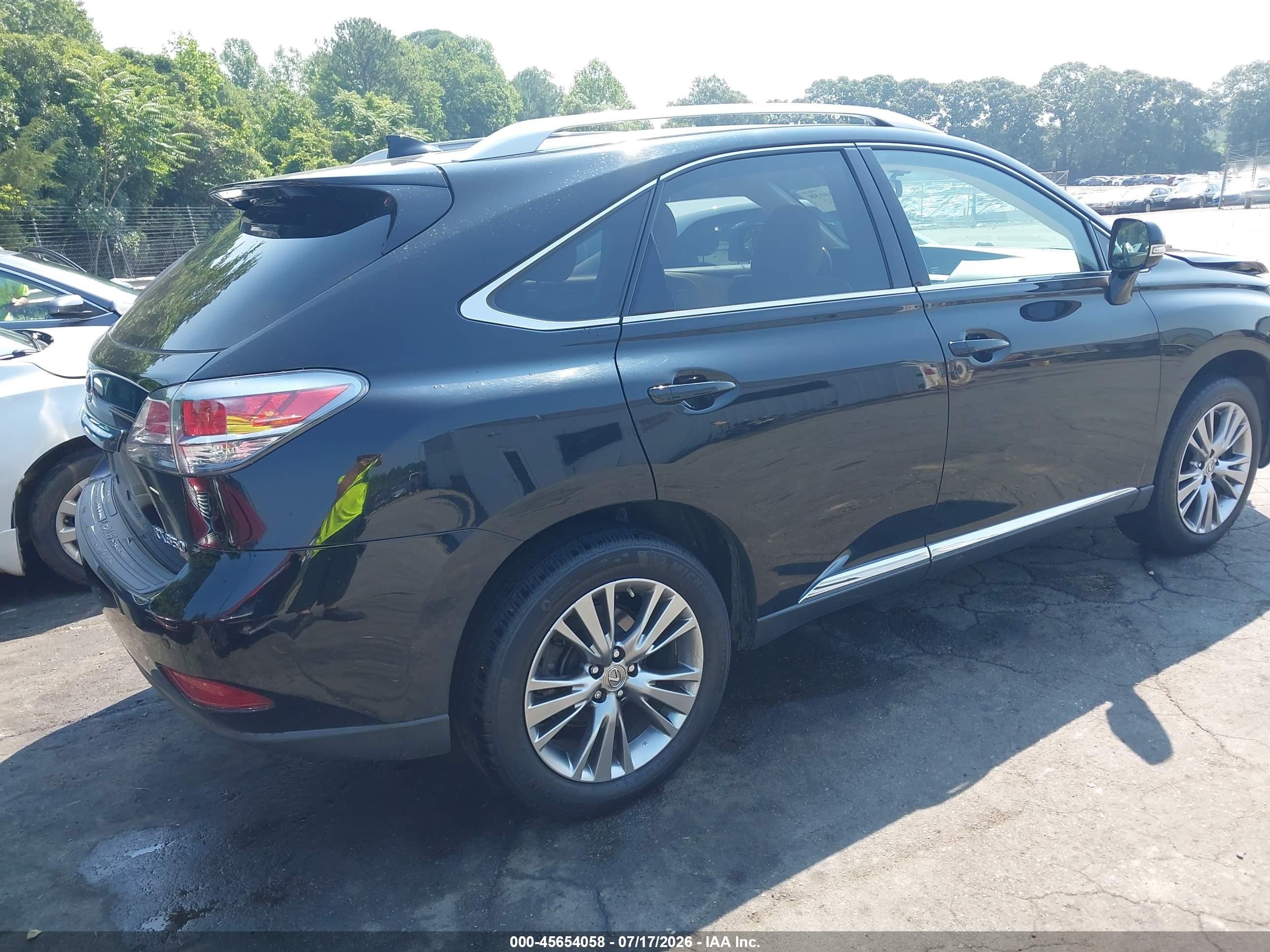 2014 Lexus Rx 350   Black vin: JTJZK1BAXE2011433