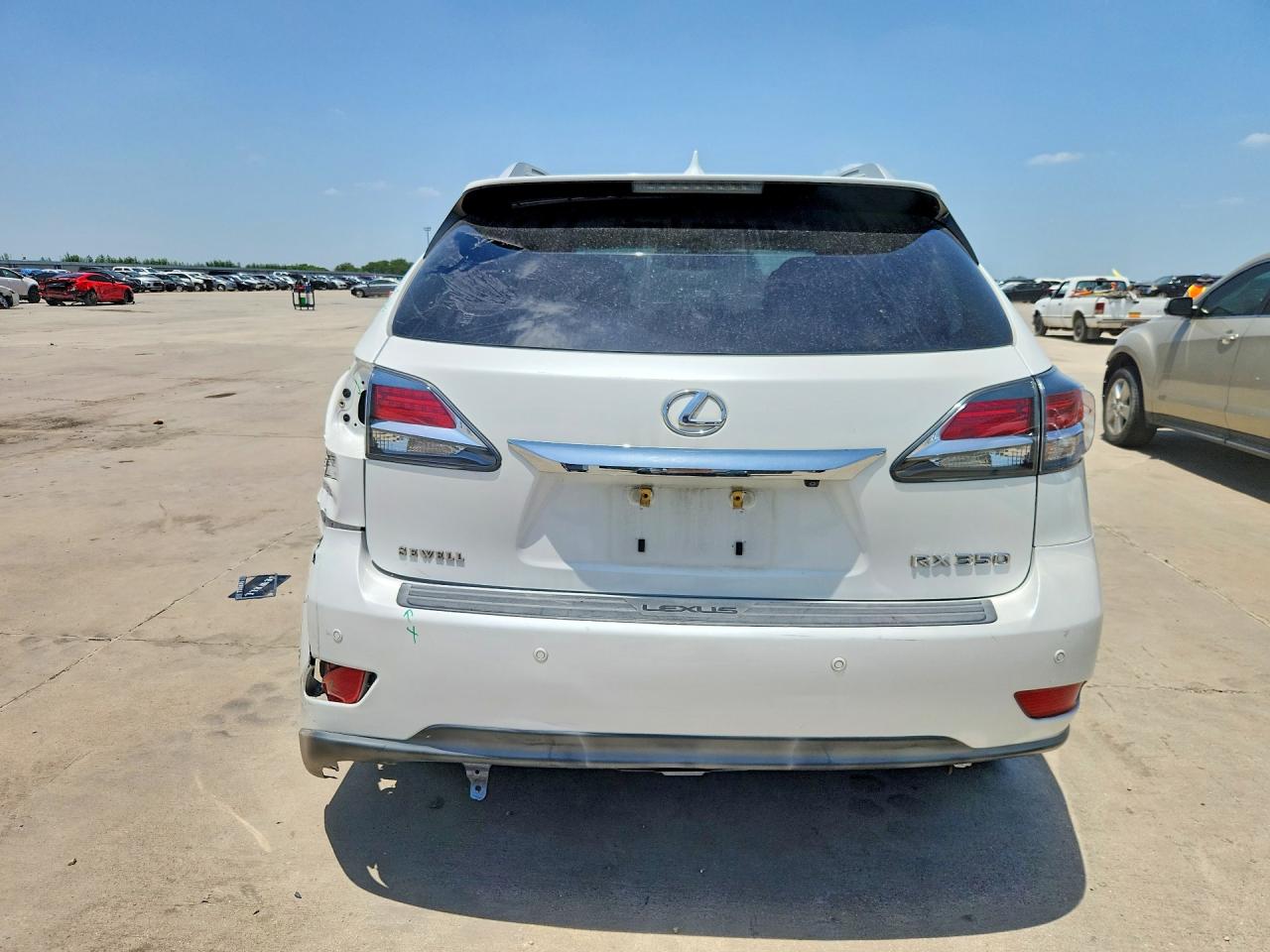 2014 Lexus Rx 350 White vin: JTJZK1BAXE2418863