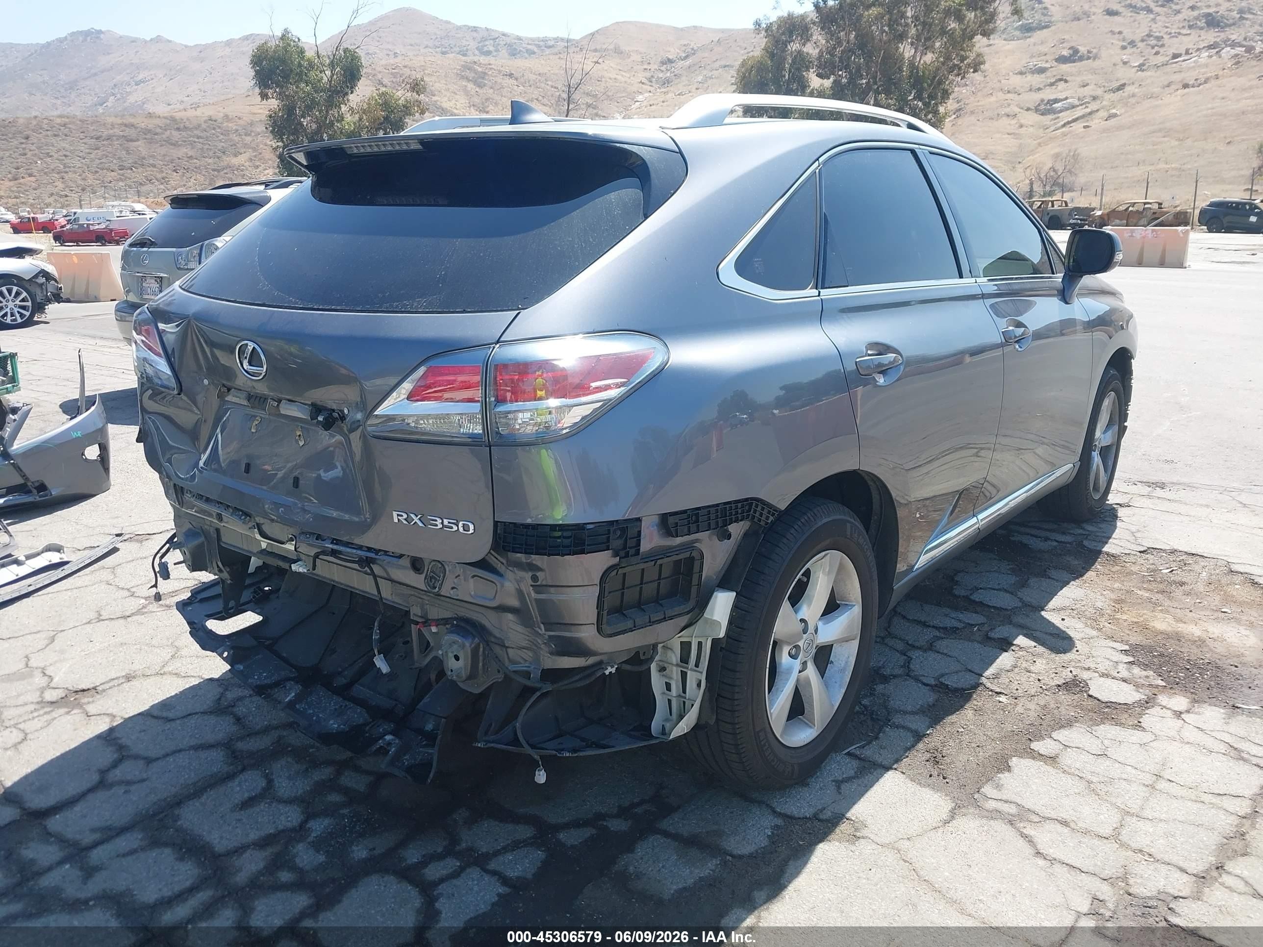2015 Lexus Rx 350   Gray vin: JTJZK1BAXF2422400