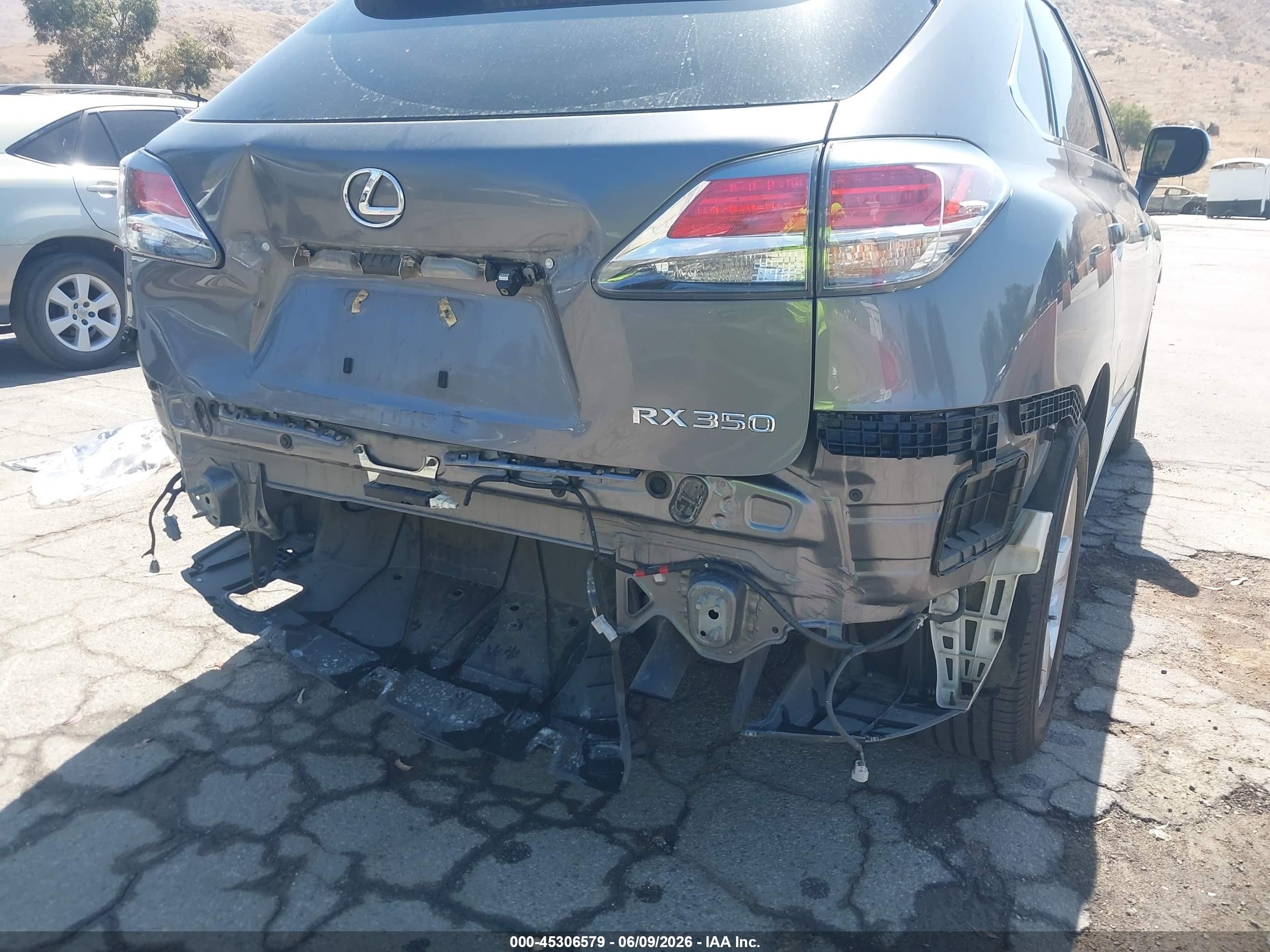 2015 Lexus Rx 350   Gray vin: JTJZK1BAXF2422400