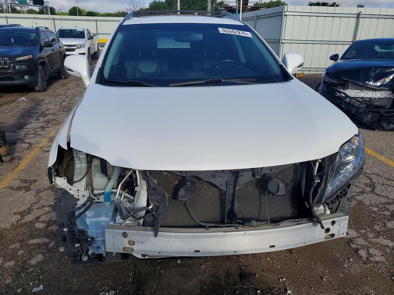 2015 Lexus Rx 350 White vin: JTJZK1BAXF2423708