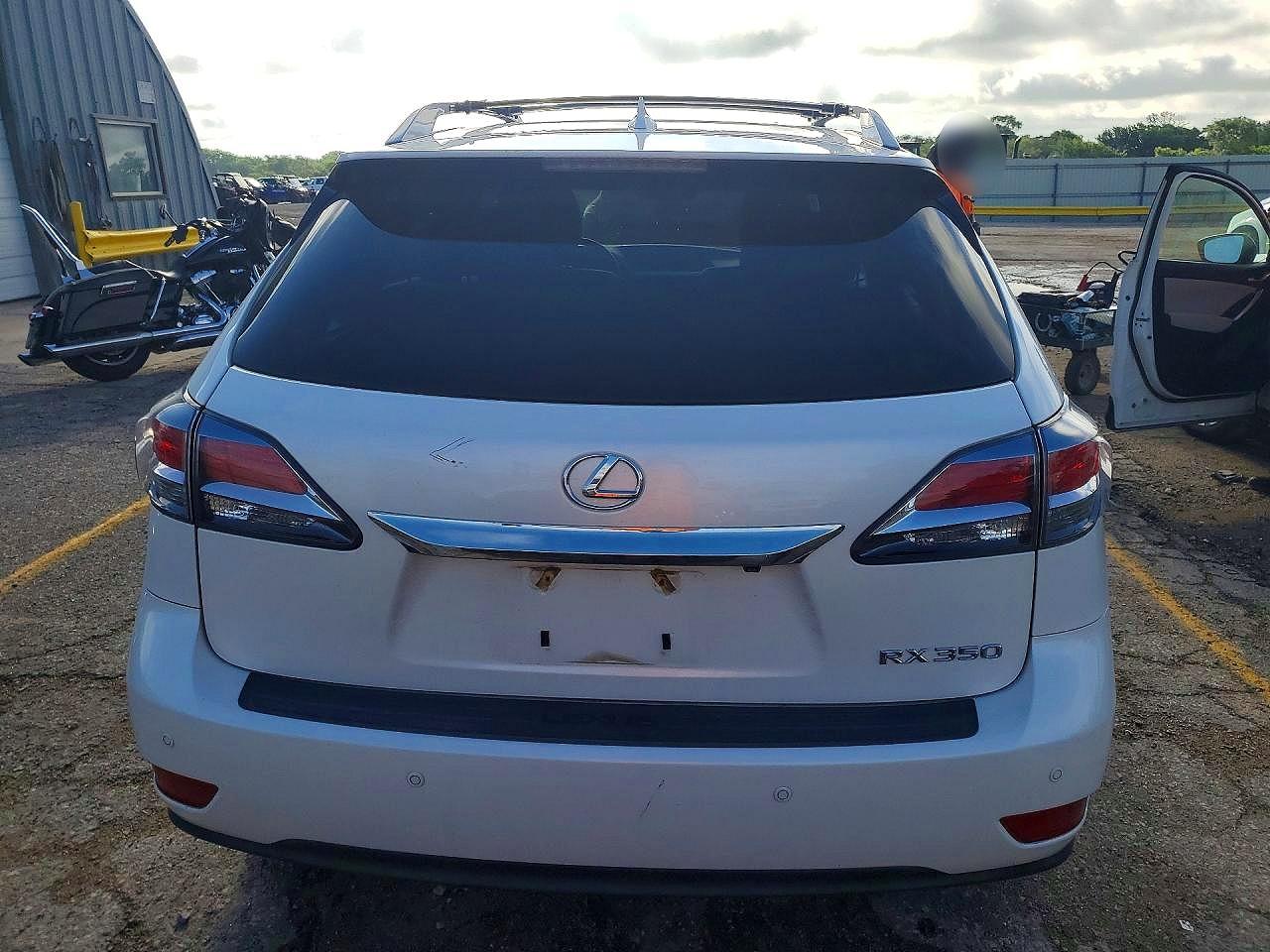 2015 Lexus Rx 350 White vin: JTJZK1BAXF2423708