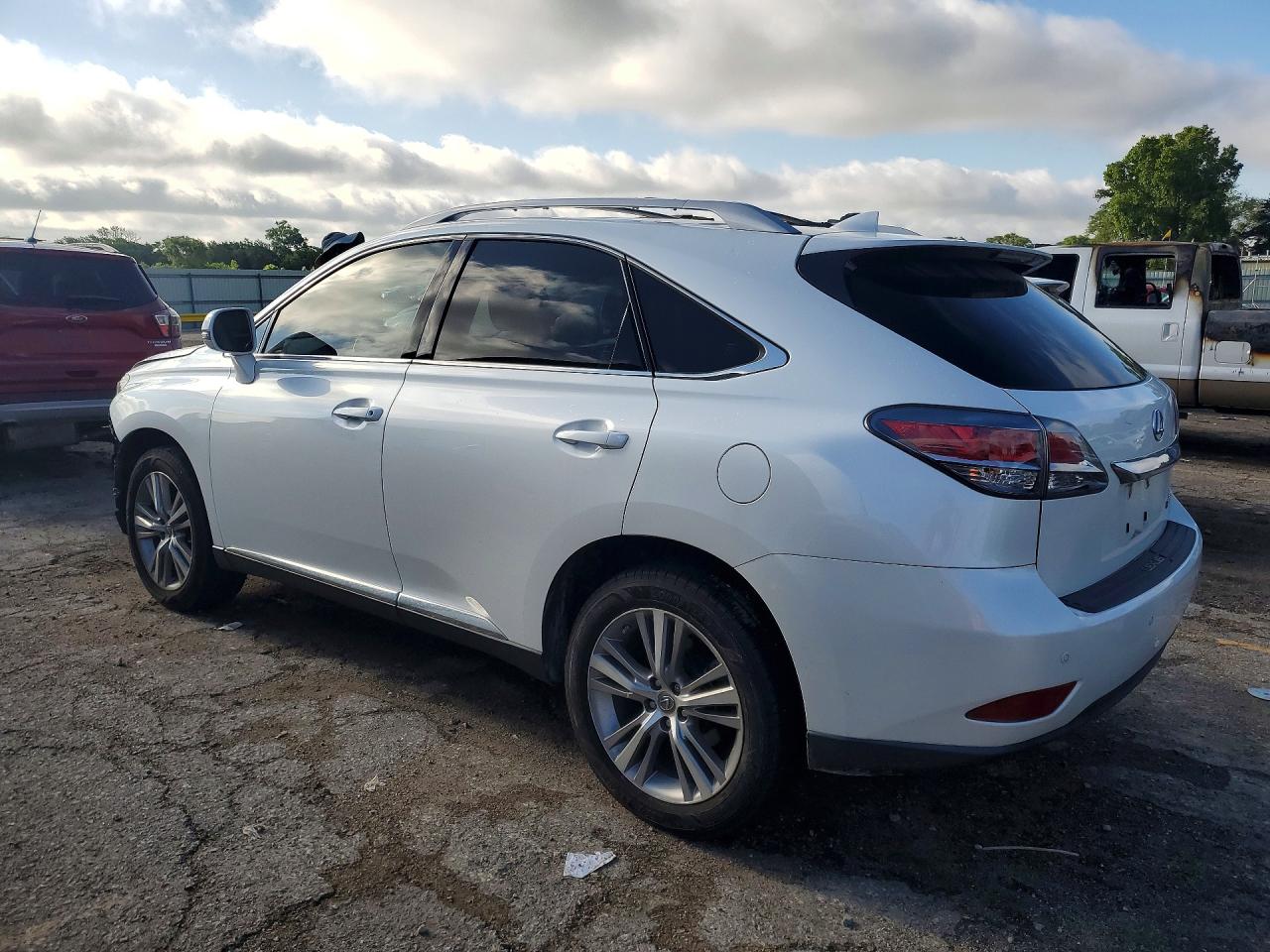 2015 Lexus Rx 350 White vin: JTJZK1BAXF2423708