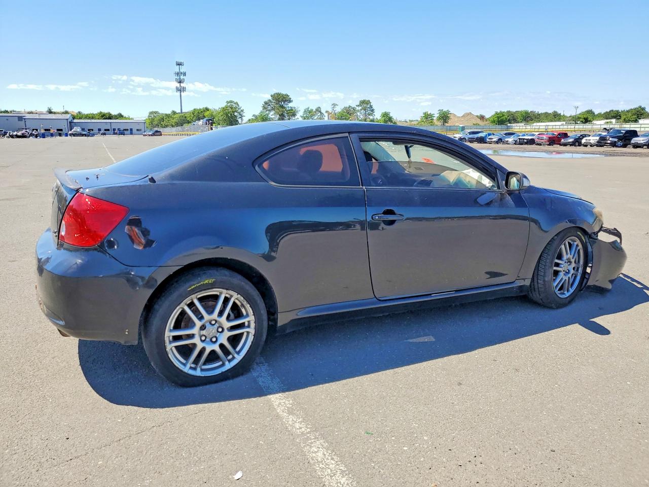 2007 Toyota Scion Tc Black vin: JTKDE167070183965