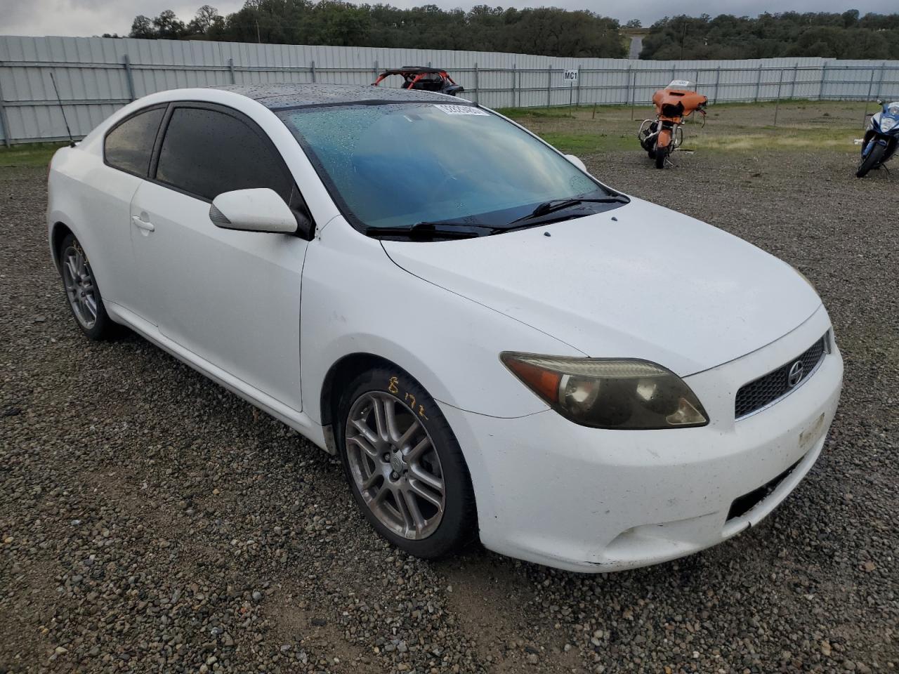 2007 Toyota Scion Tc Белый vin: JTKDE167070218990