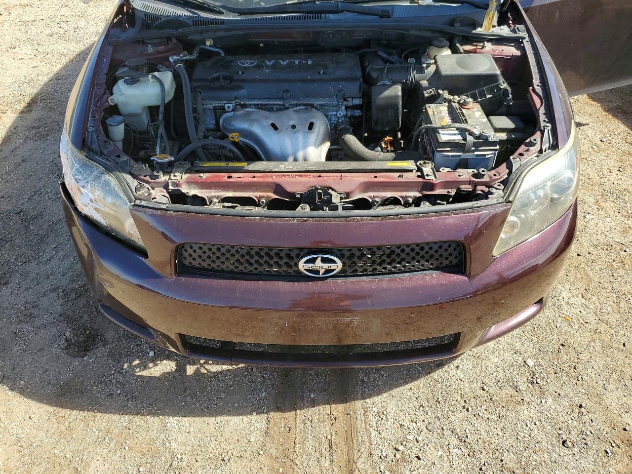2008 Toyota Scion Tc Burgundy vin: JTKDE167280233024