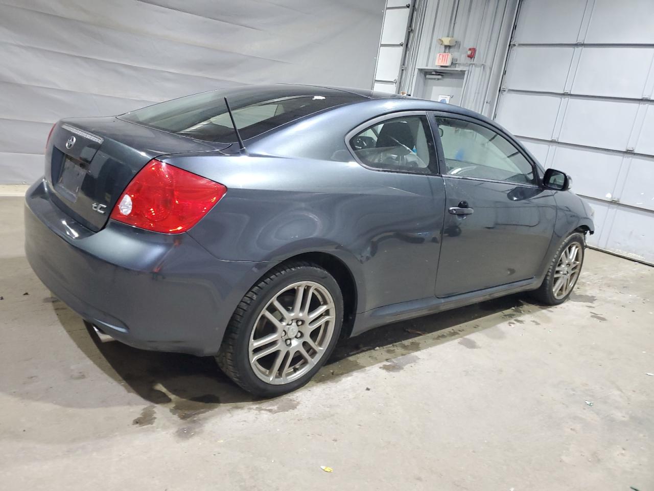 2007 Toyota Scion Tc Gray vin: JTKDE167370191395