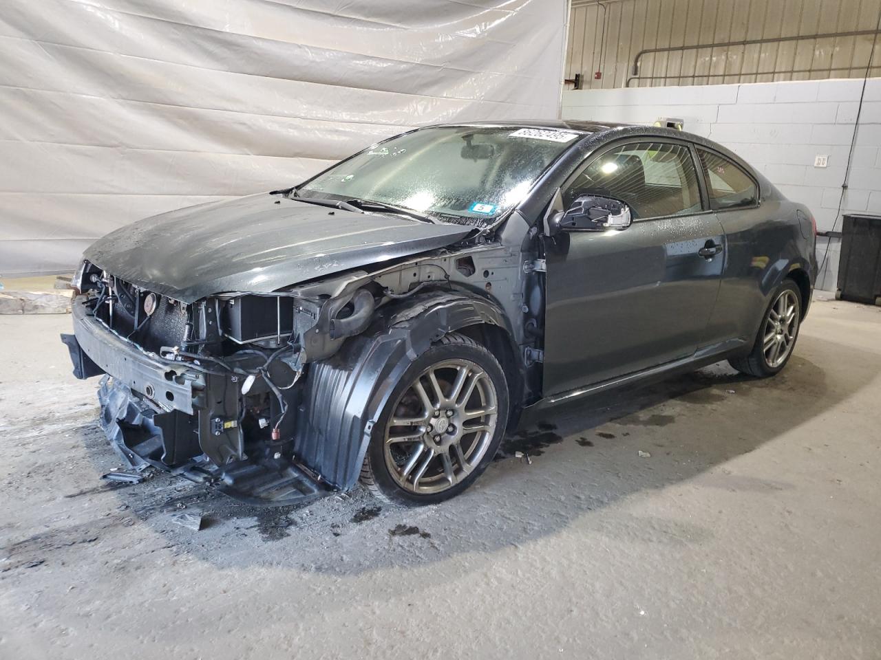 2007 Toyota Scion Tc Gray vin: JTKDE167370191395