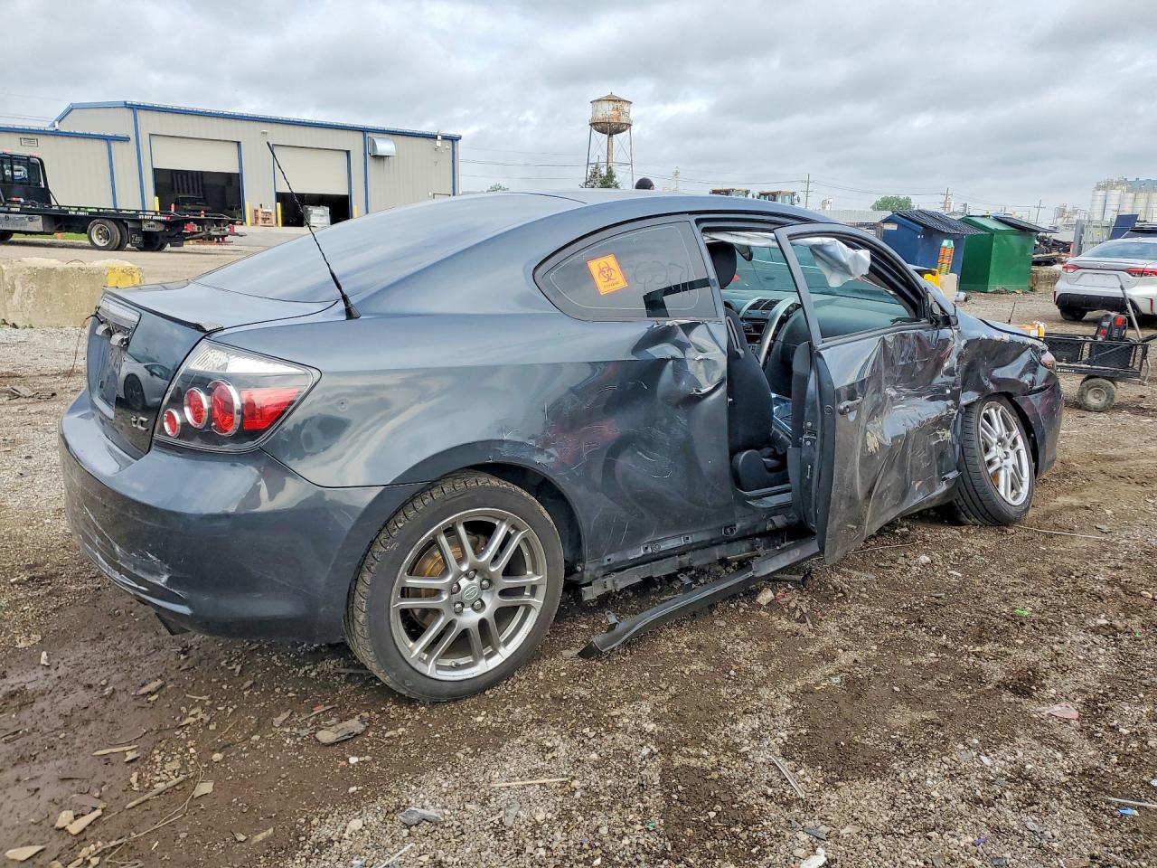 2009 Toyota Scion Tc Gray vin: JTKDE167590299052