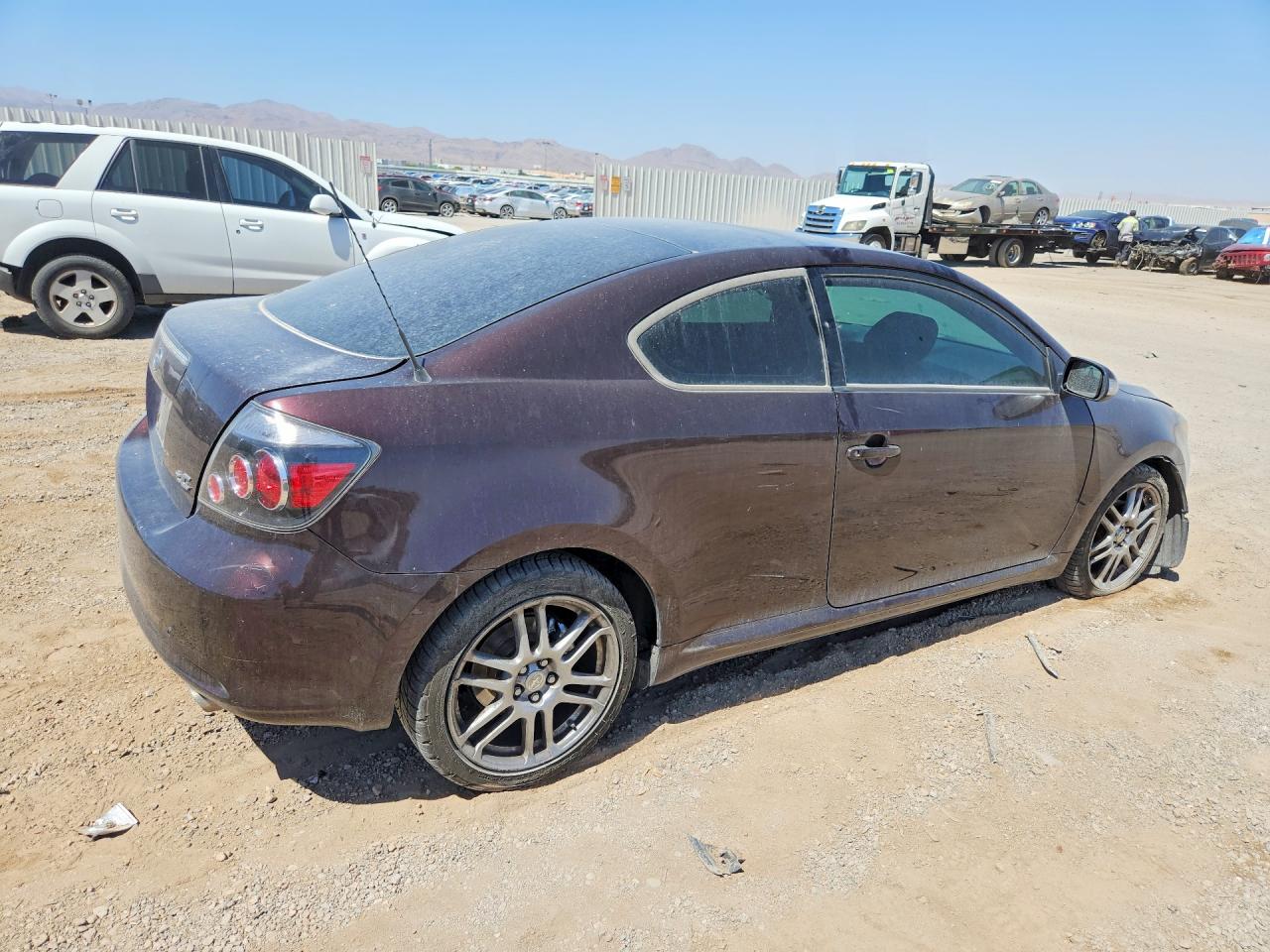 2008 Toyota Scion Tc Burgundy vin: JTKDE167880237384
