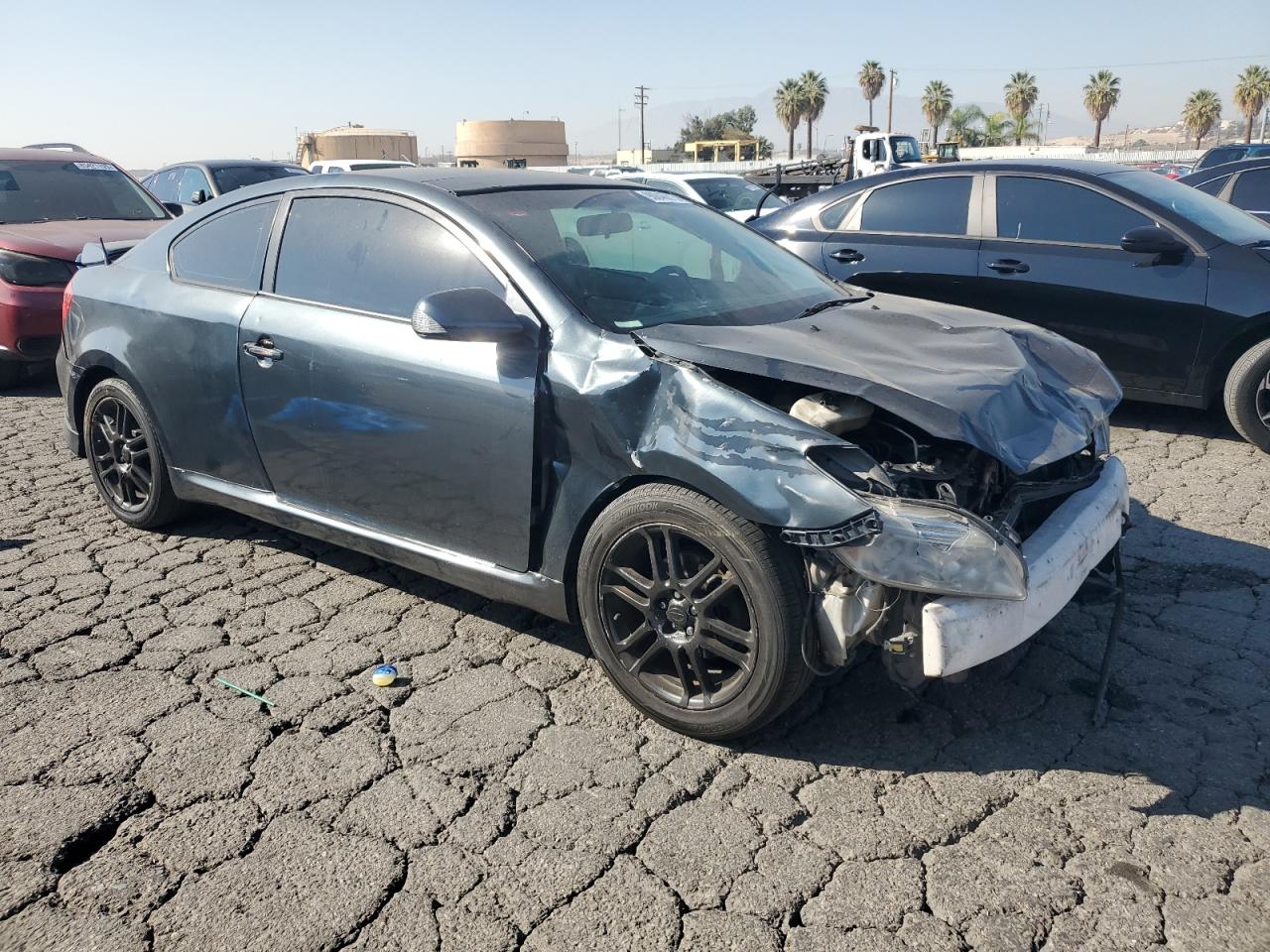 2007 Toyota Scion Tc Charcoal vin: JTKDE167970197329